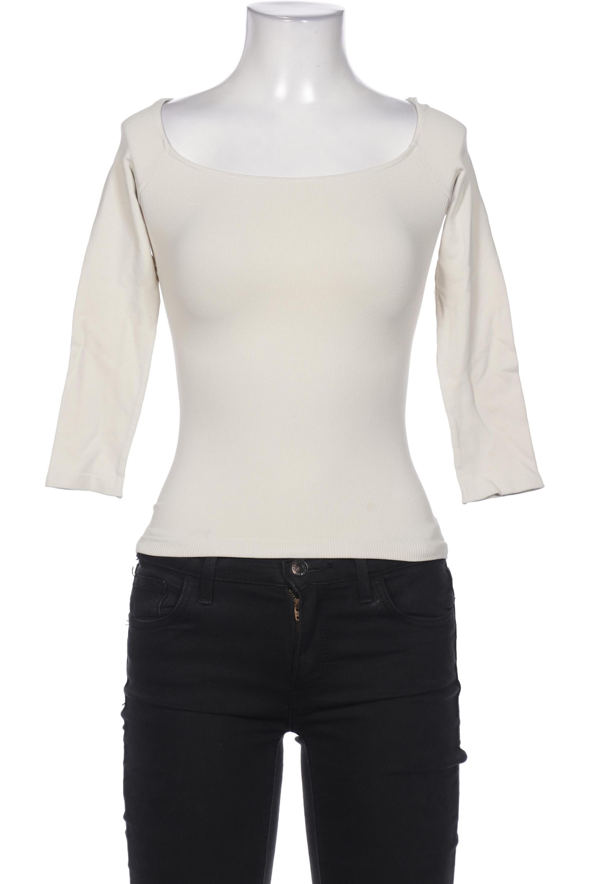 

Free People Damen Langarmshirt, cremeweiß, Gr. 34