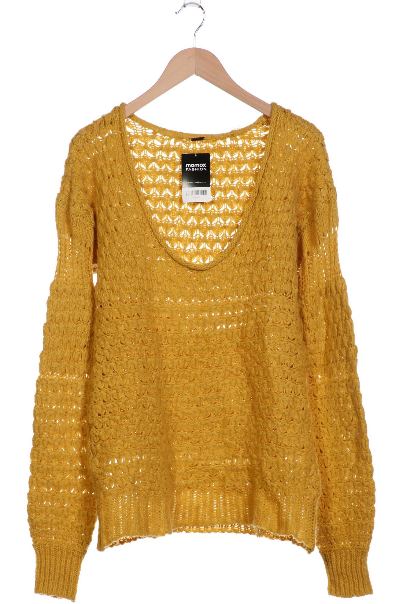 

Free People Damen Pullover, gelb, Gr. 46