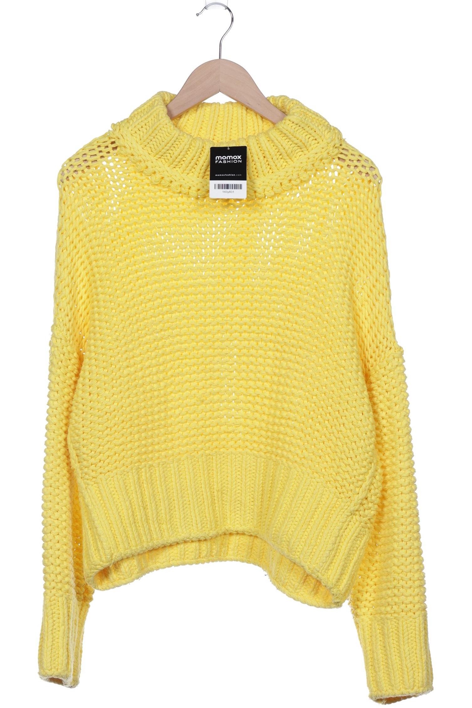 

Free People Damen Pullover, gelb, Gr. 38