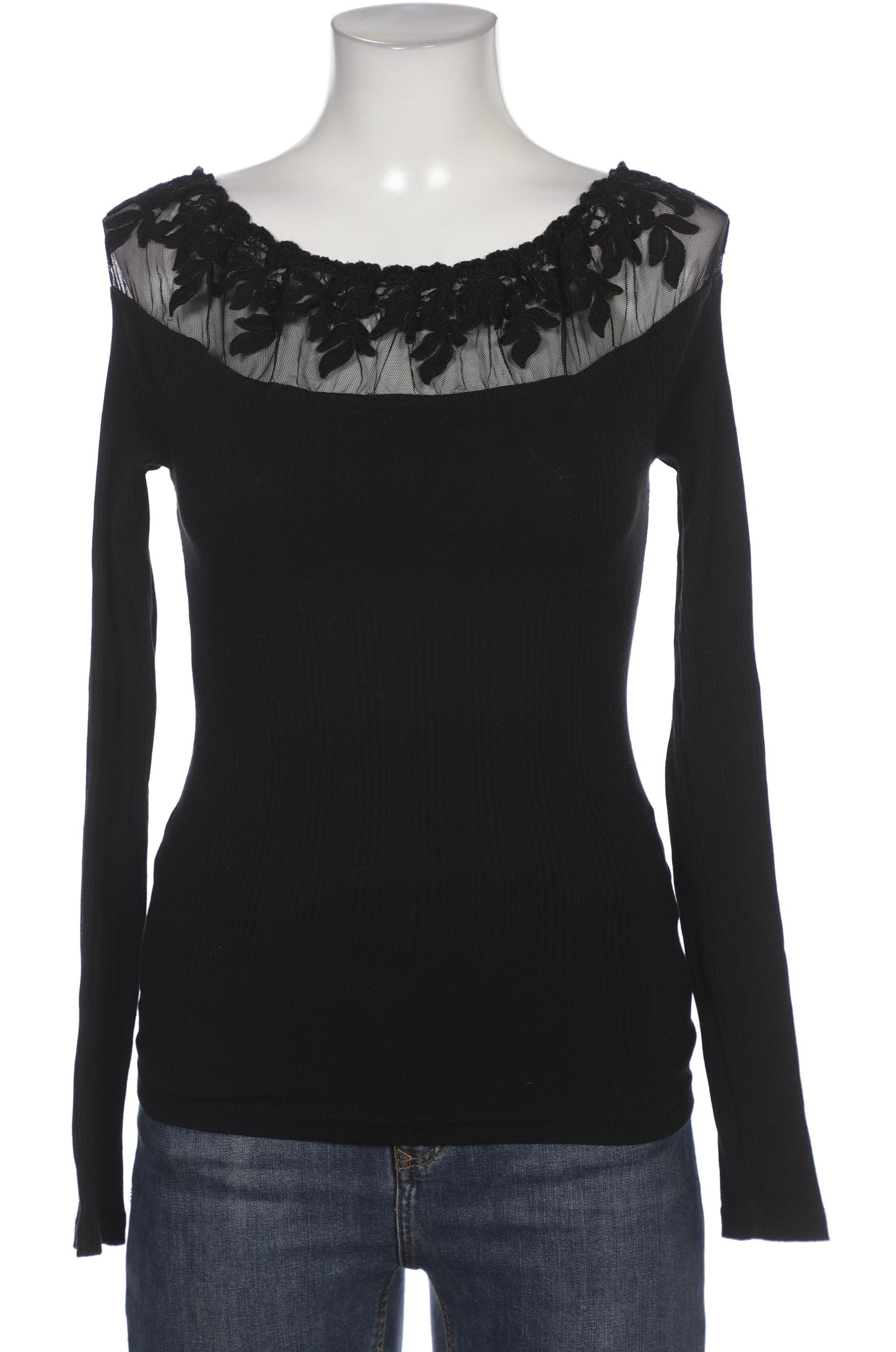 

Free People Damen Langarmshirt, schwarz