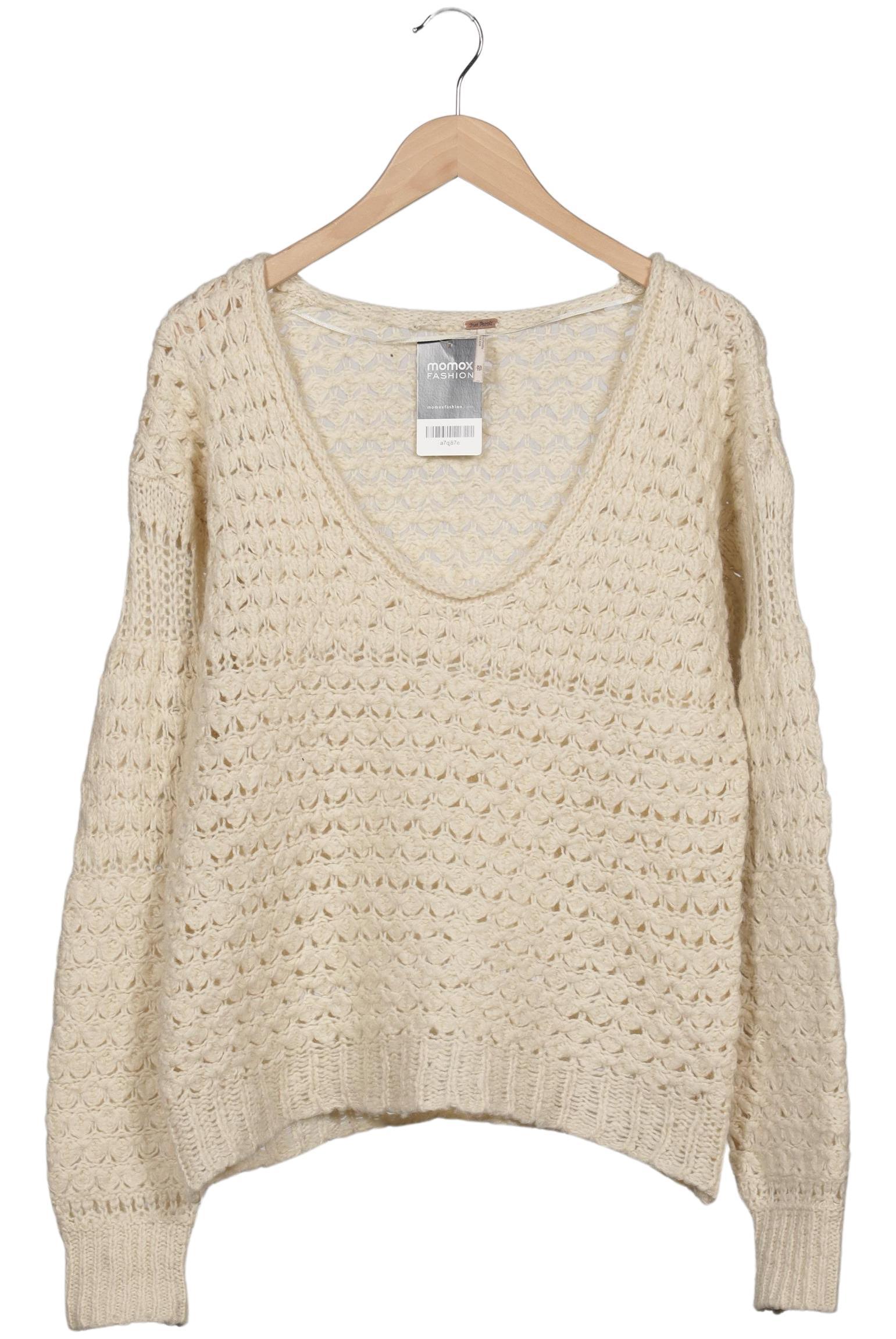 

Free People Damen Pullover, cremeweiß, Gr. 34