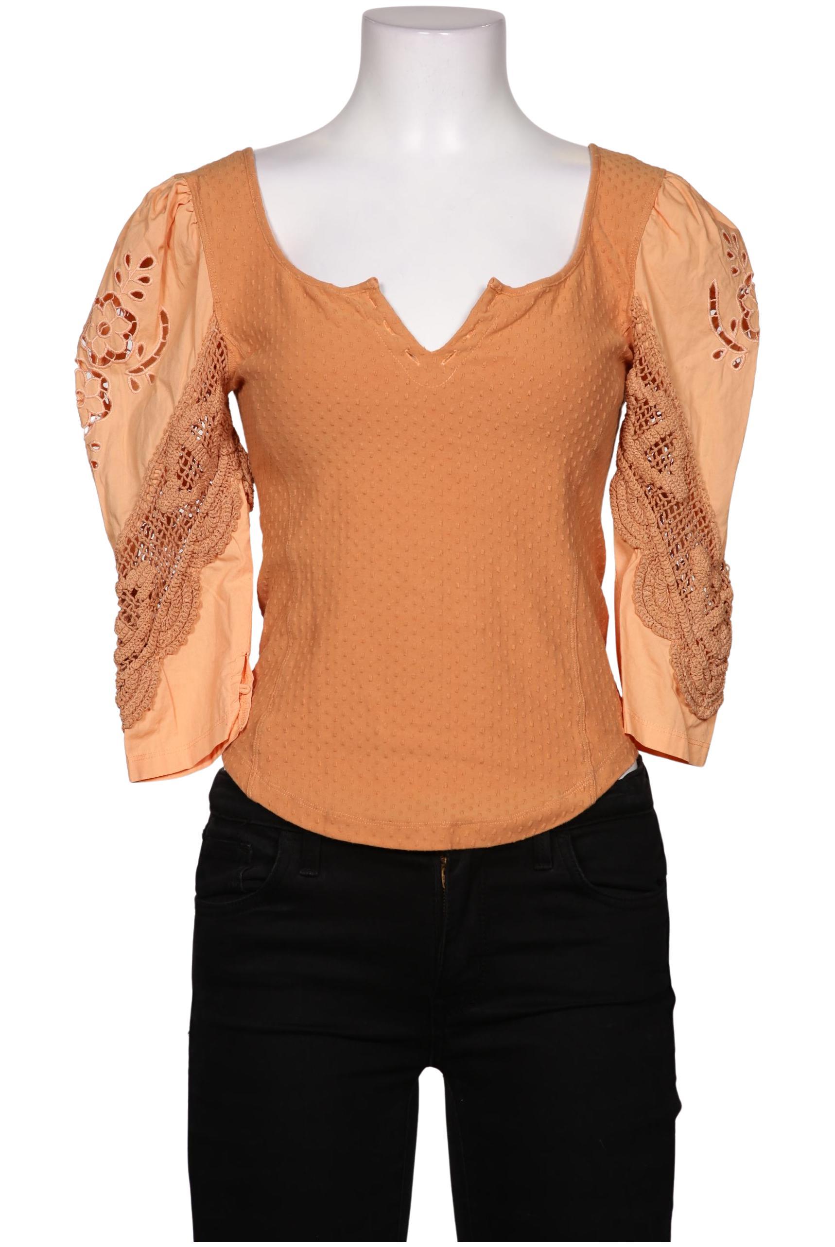 

Free People Damen Bluse, orange, Gr. 34