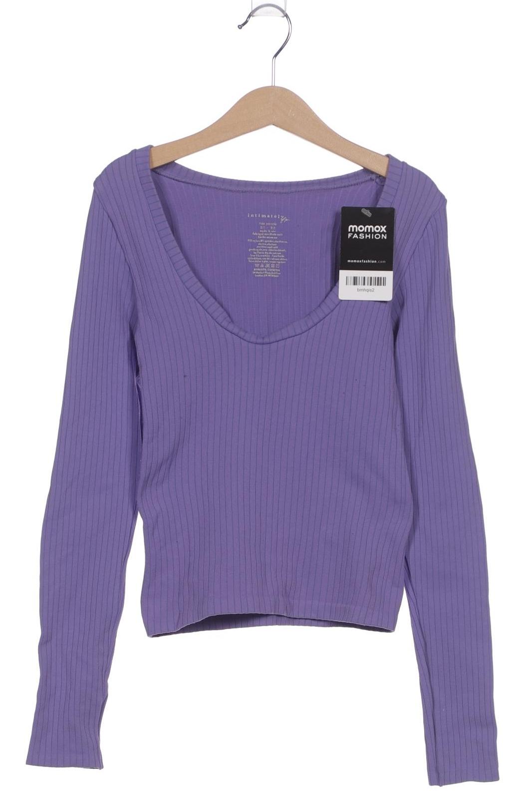 

Free People Damen Langarmshirt, flieder, Gr. 34