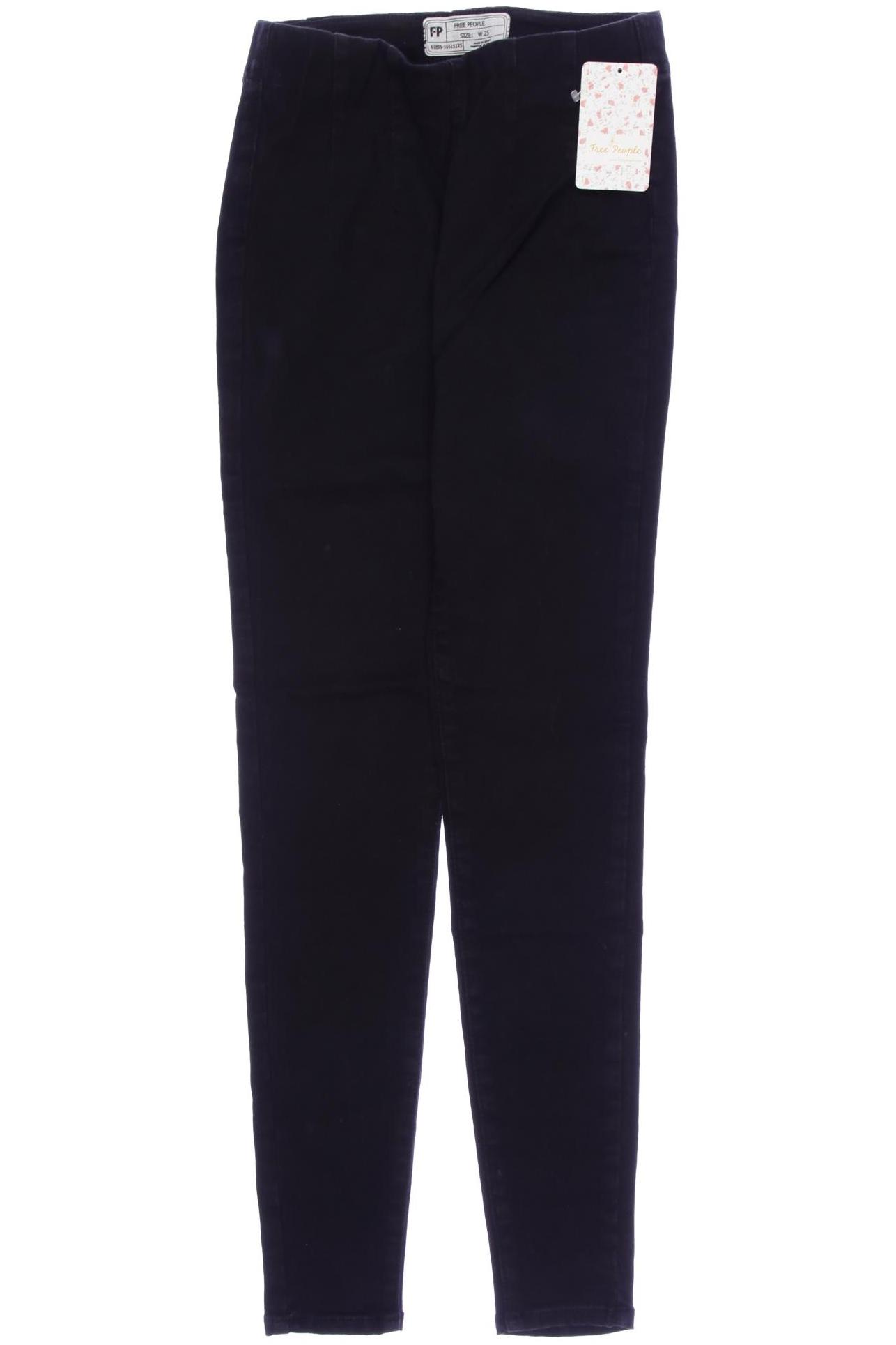 

Free People Damen Jeans, schwarz, Gr. 25