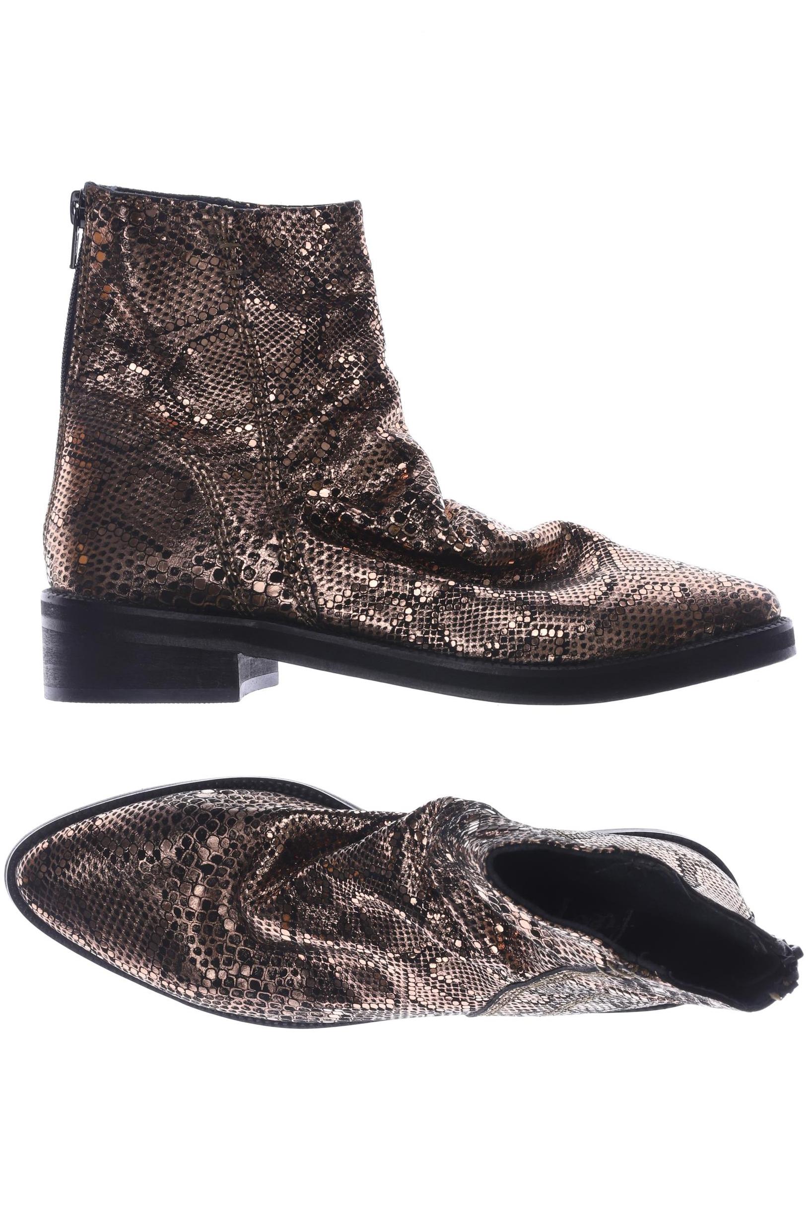 

Free People Damen Stiefelette, gold, Gr. 38