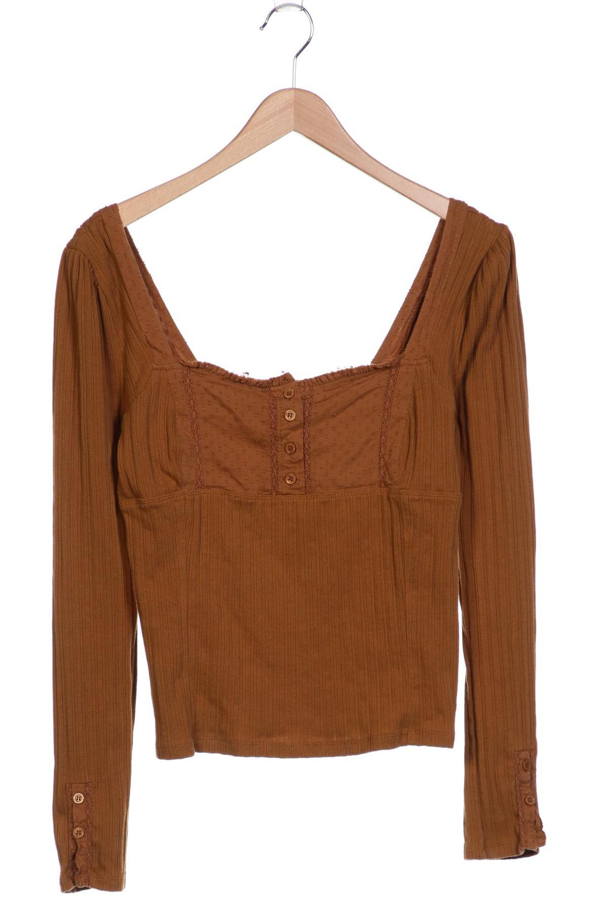 

Free People Damen Langarmshirt, braun, Gr. 42