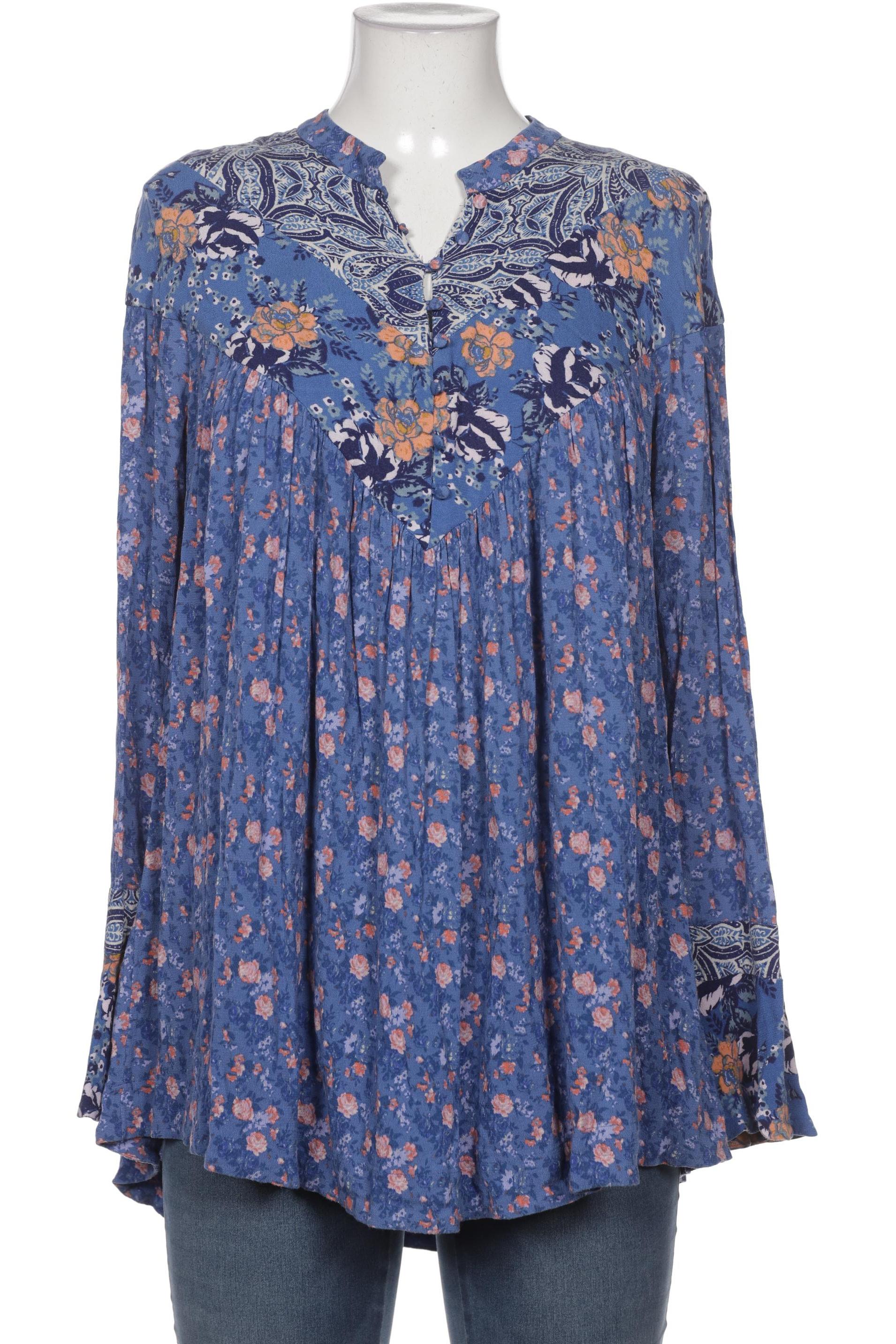 

Free People Damen Bluse, blau, Gr. 38