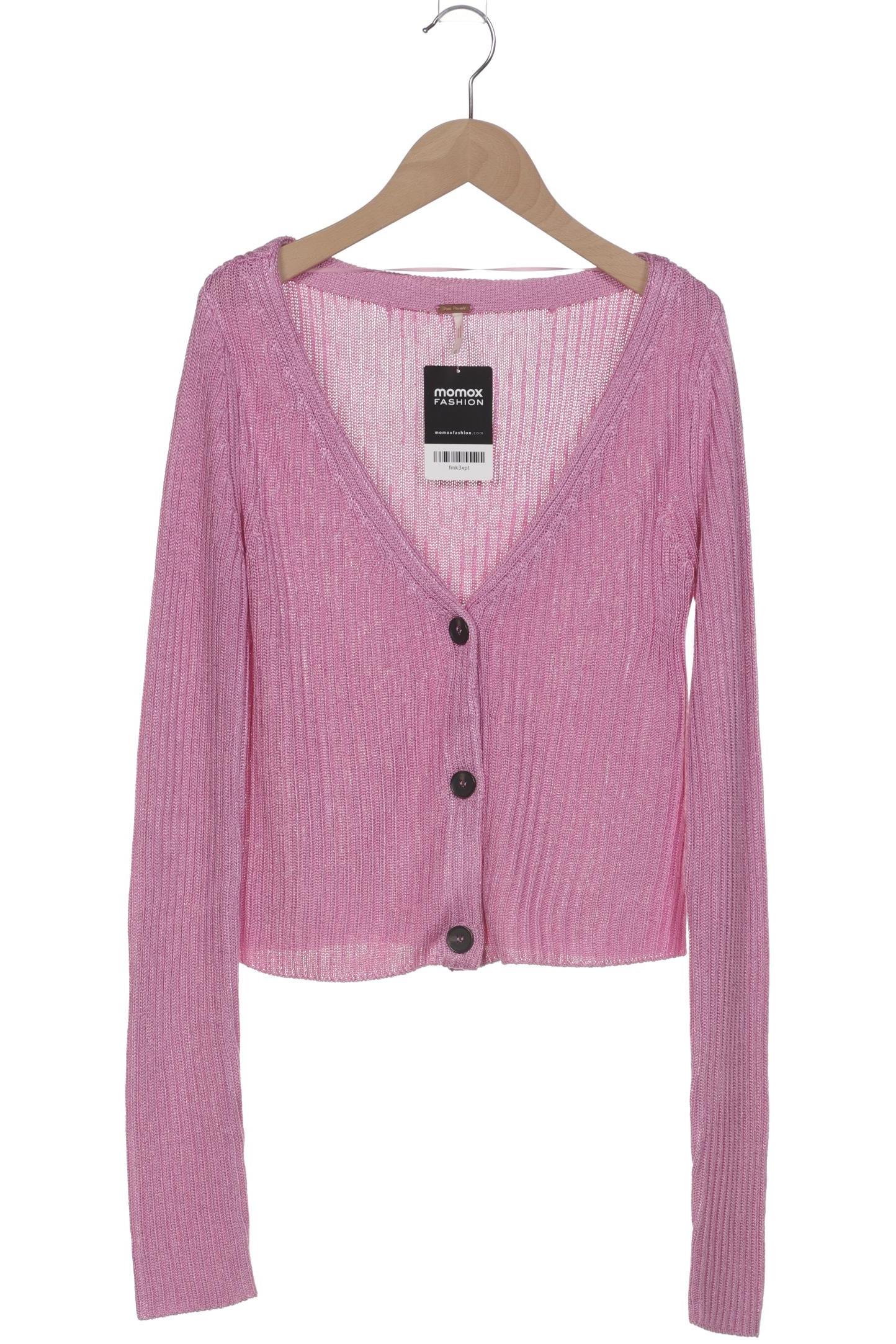 

Free People Damen Strickjacke, pink, Gr. 38