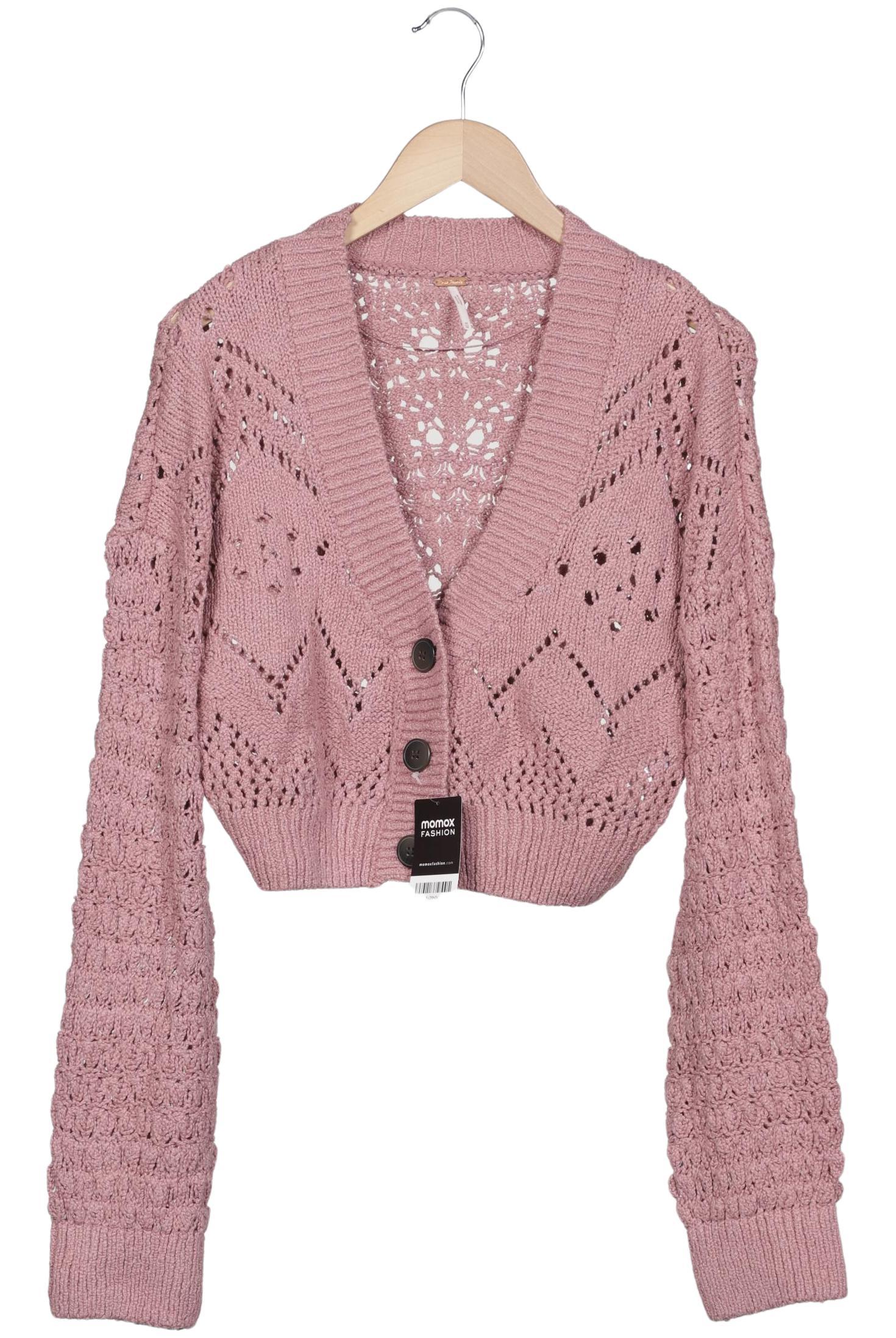 

Free People Damen Strickjacke, pink, Gr. 38