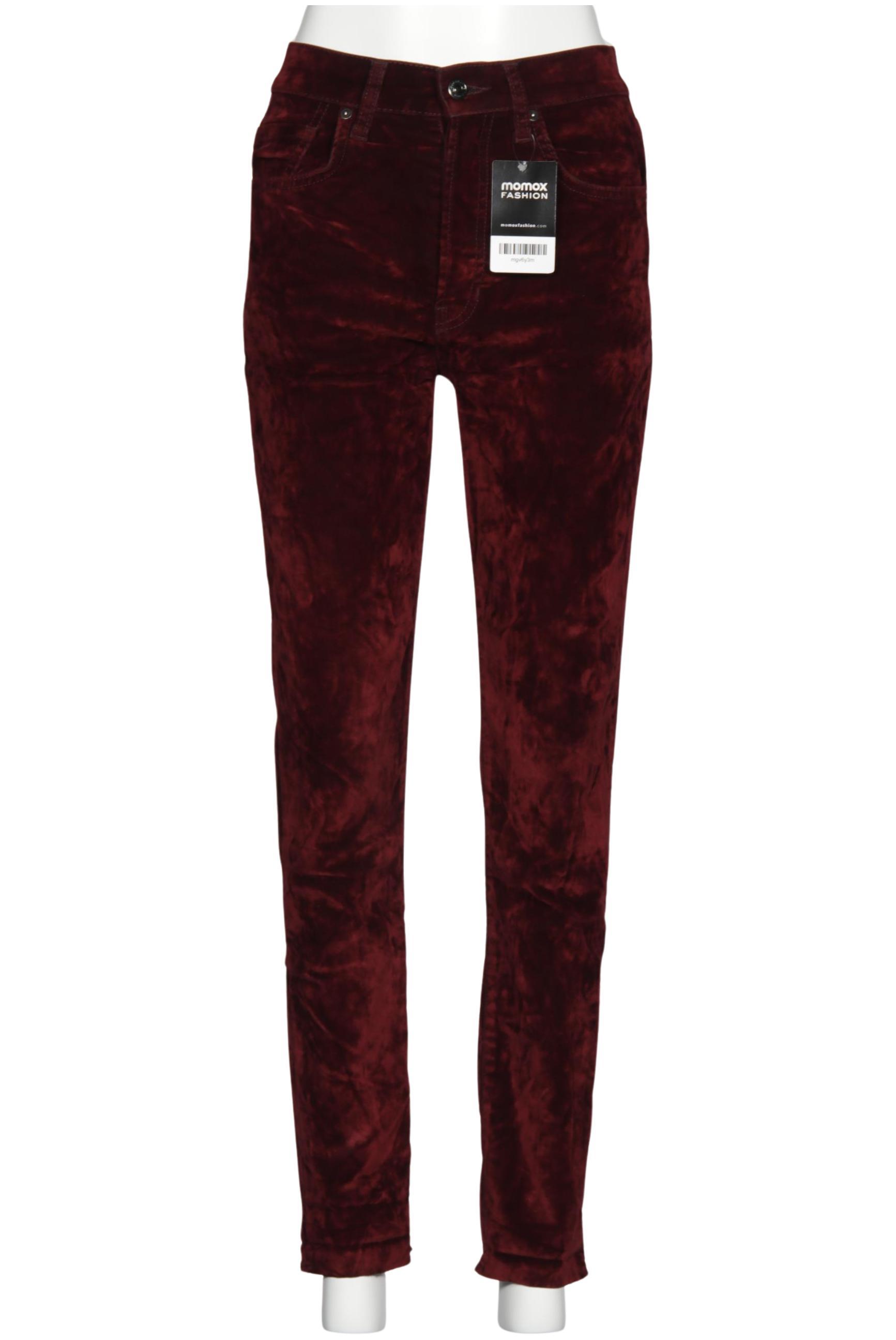

Free People Damen Stoffhose, bordeaux, Gr. 26