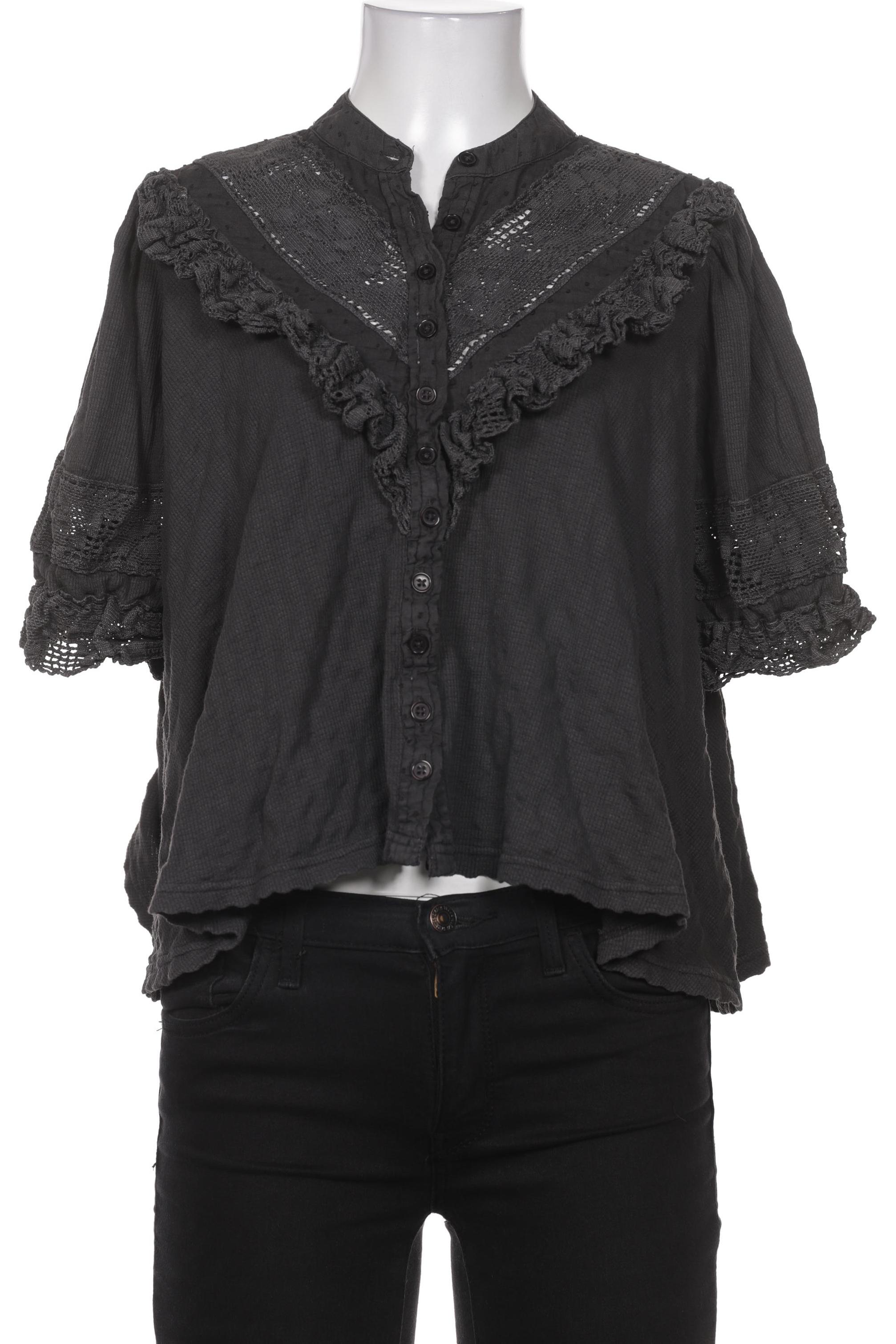 

Free People Damen Bluse, grau, Gr. 34