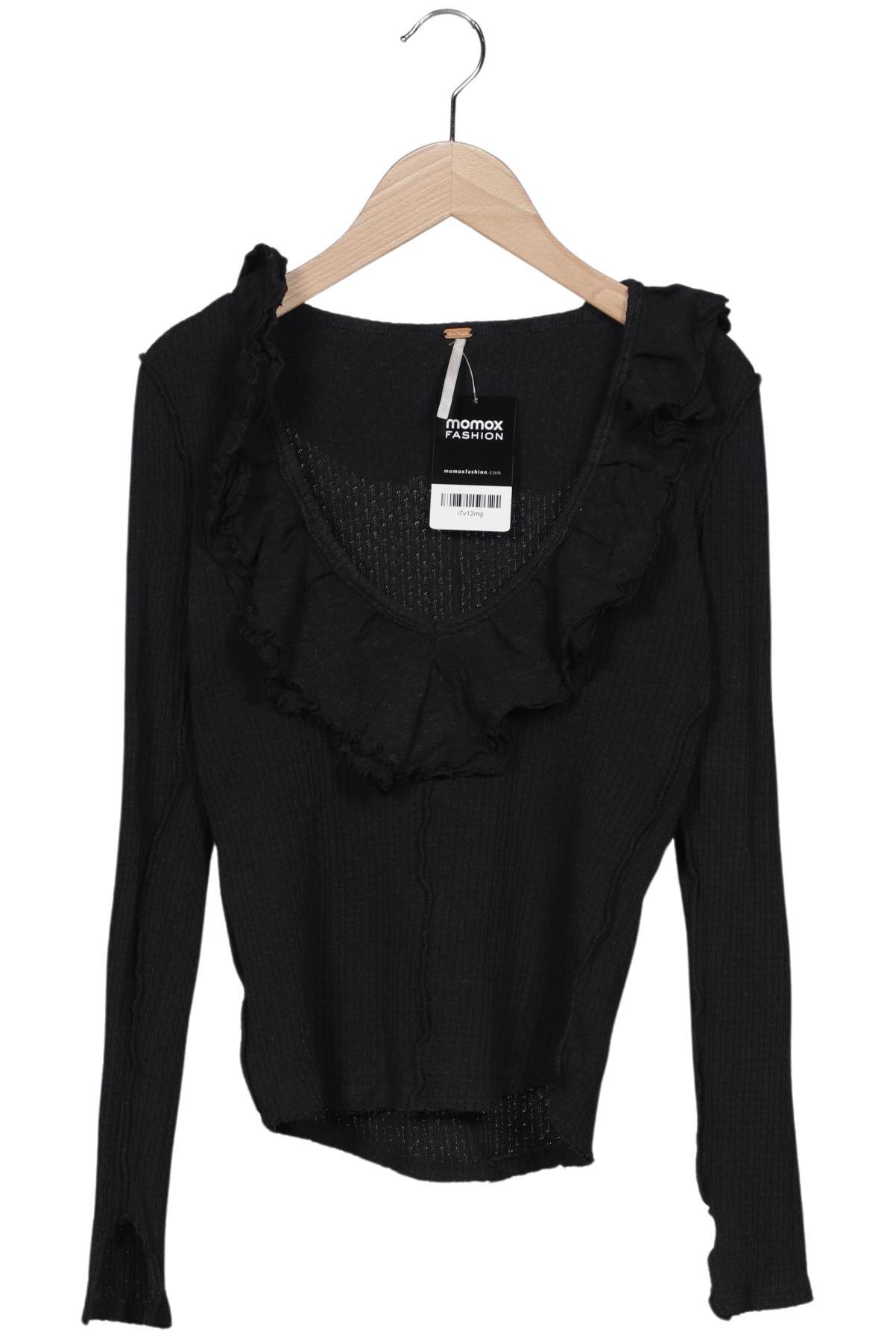 

Free People Damen Langarmshirt, marineblau, Gr. 34