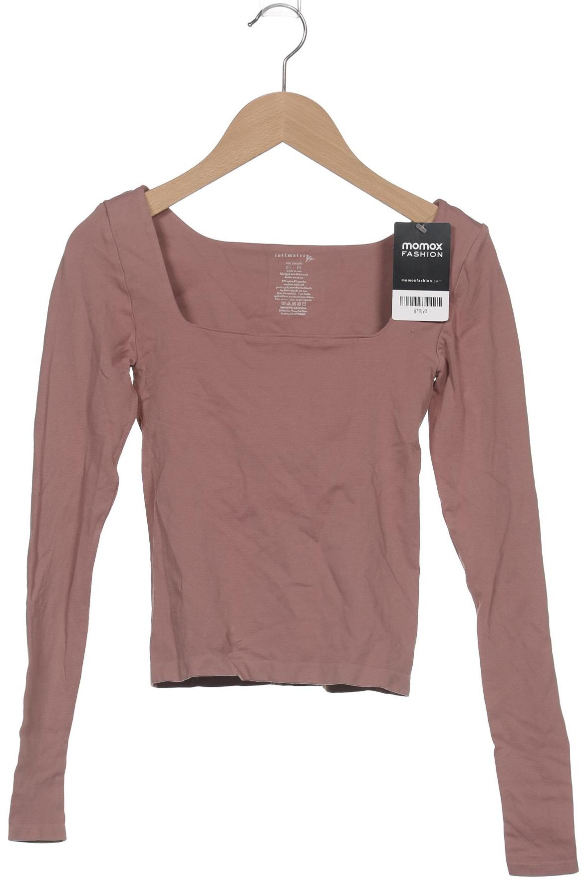 

Free People Damen Langarmshirt, pink, Gr. 34