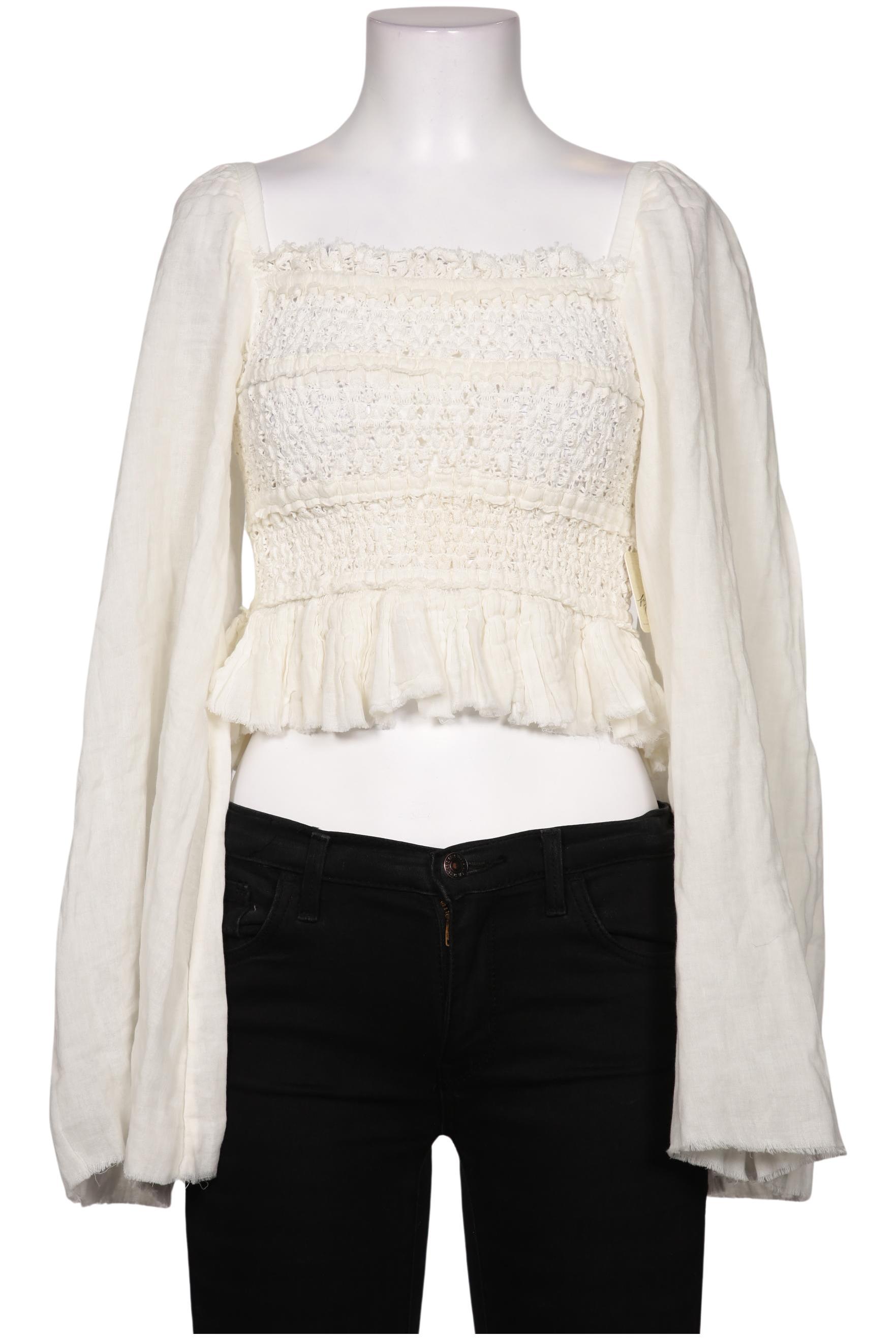 

Free People Damen Bluse, weiß, Gr. 34