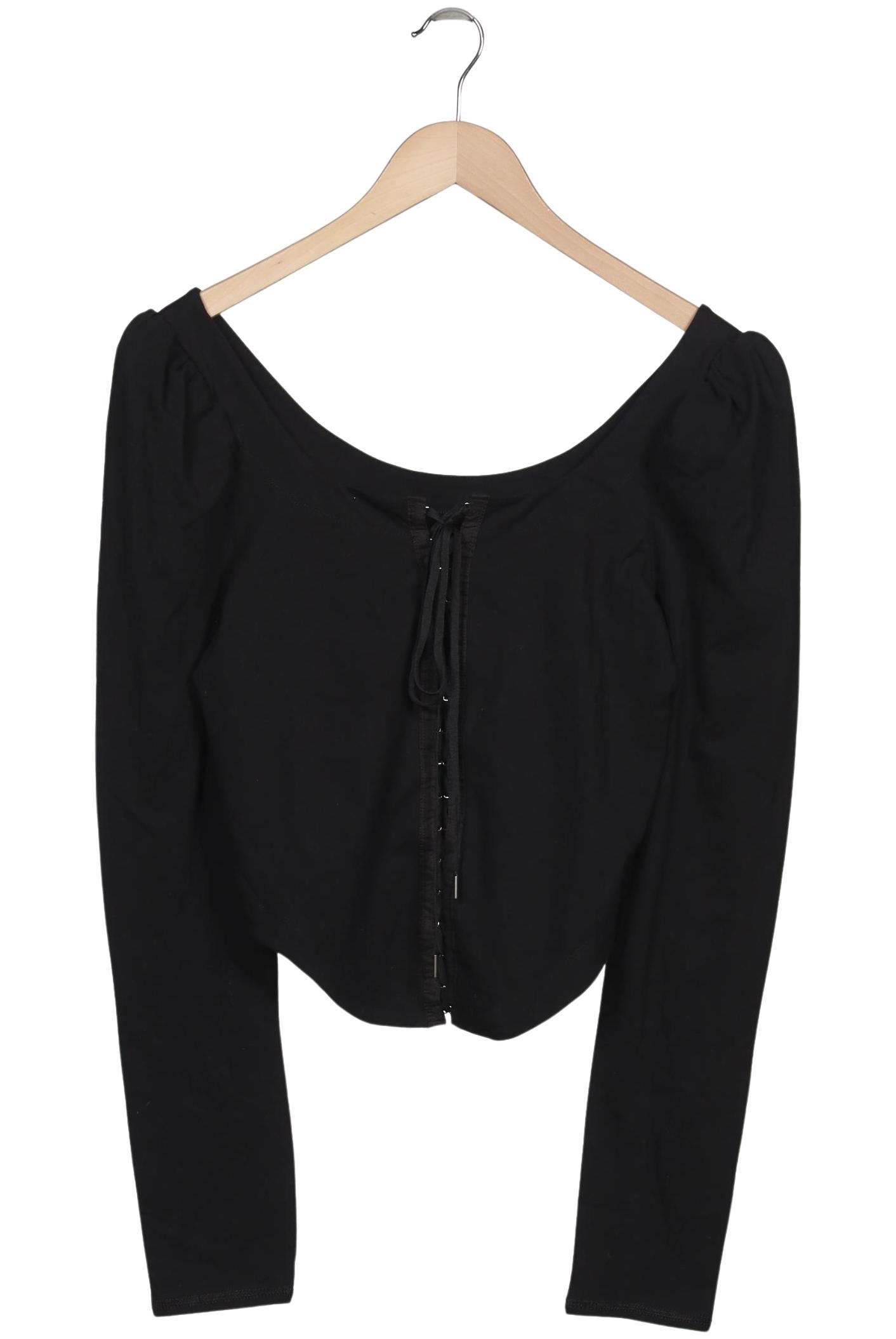 

Free People Damen Langarmshirt, schwarz, Gr. 44