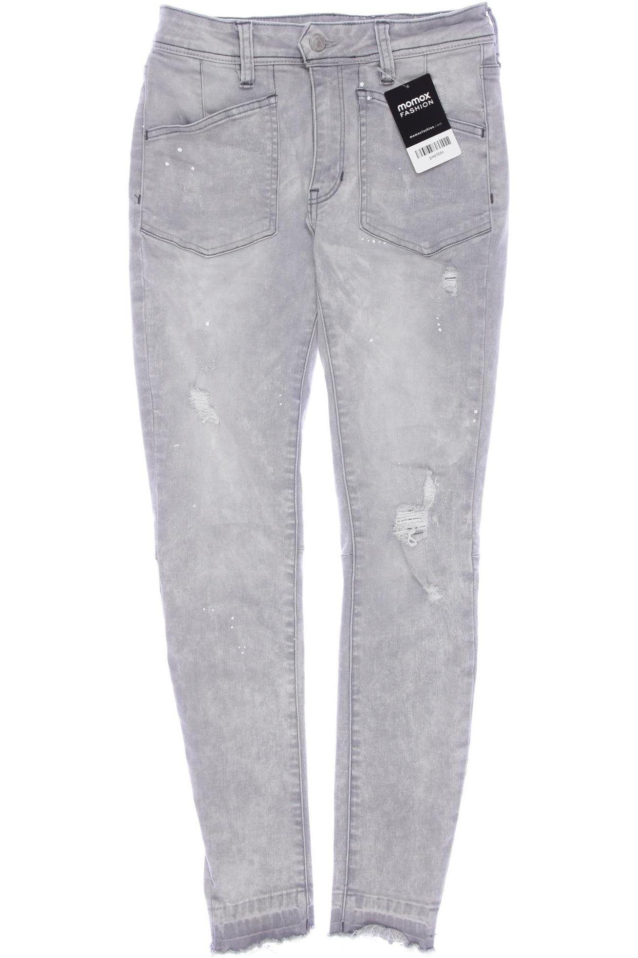 

Free People Damen Jeans, grau, Gr. 27