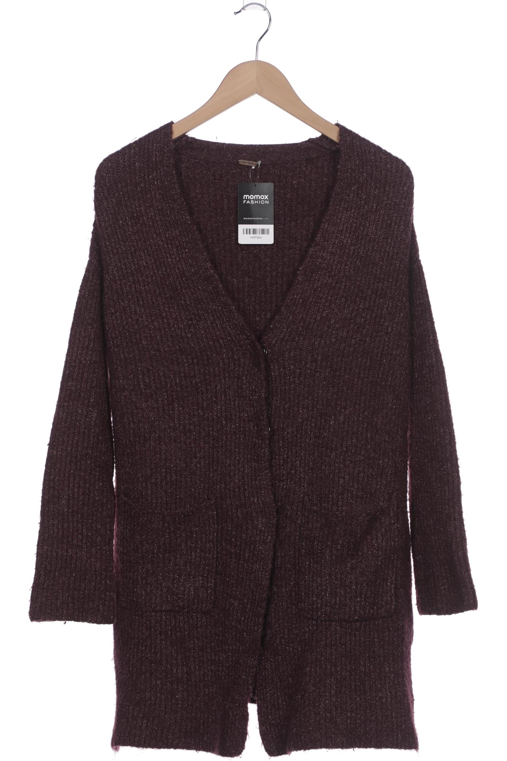

Free People Damen Strickjacke, bordeaux, Gr. 42