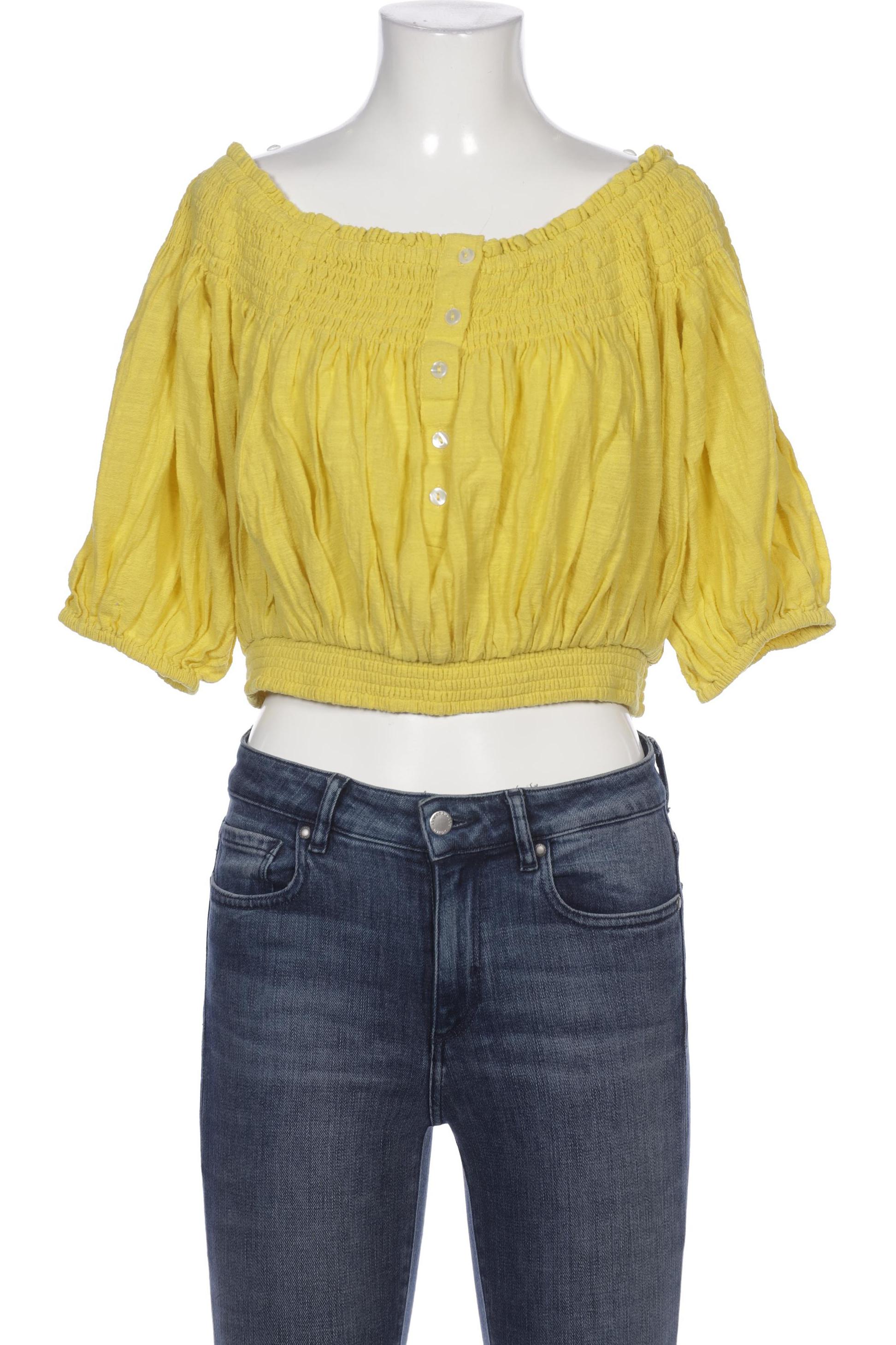 

Free People Damen Bluse, gelb