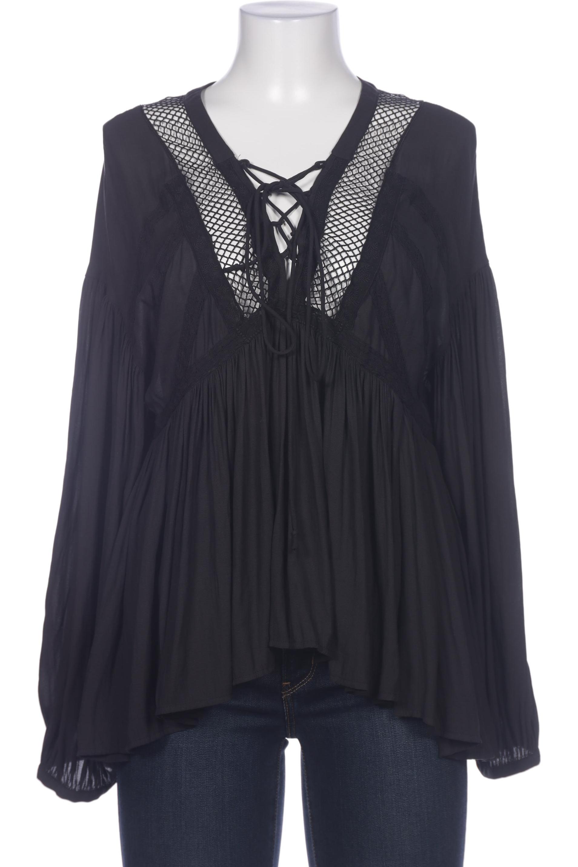 

Free People Damen Bluse, schwarz, Gr. 38