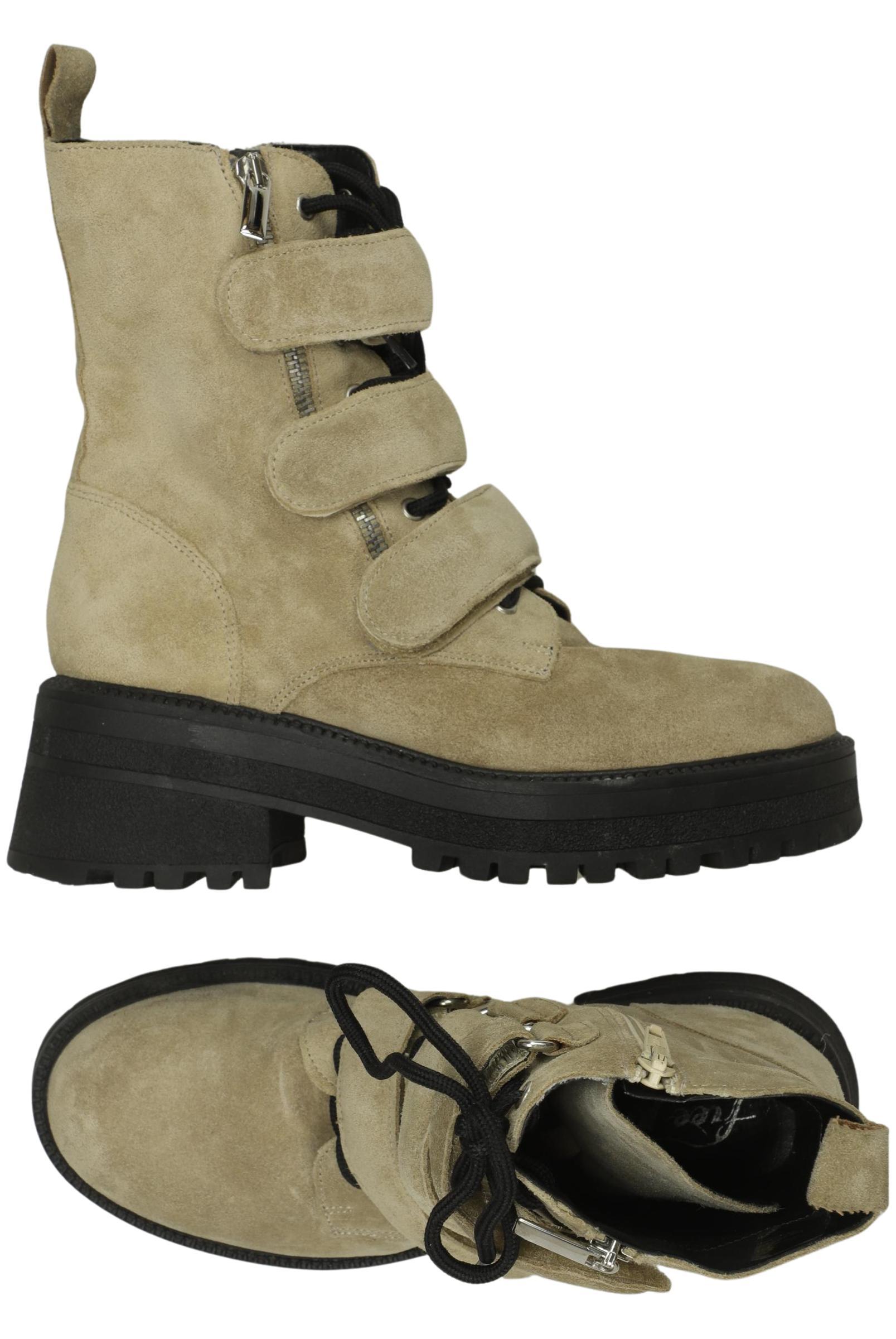 

Free People Damen Stiefelette, beige, Gr. 37