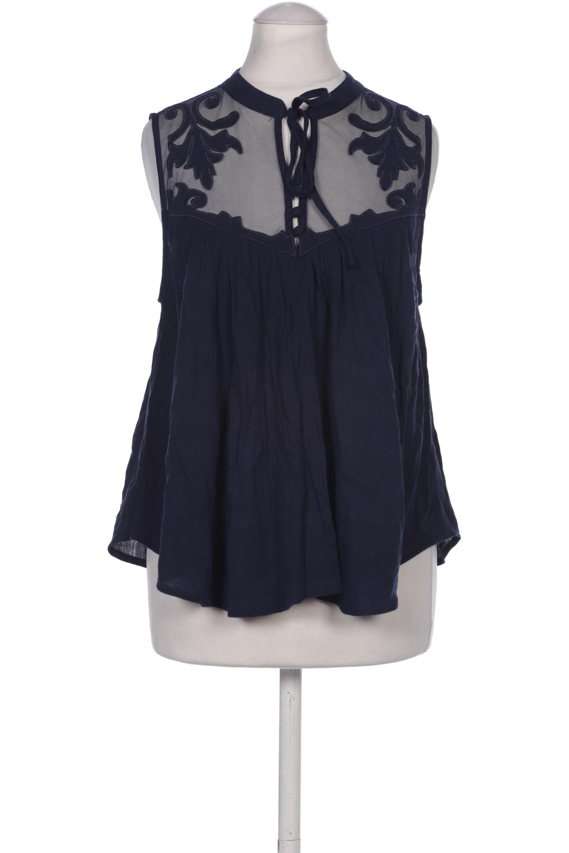 

Free People Damen Bluse, marineblau, Gr. 34