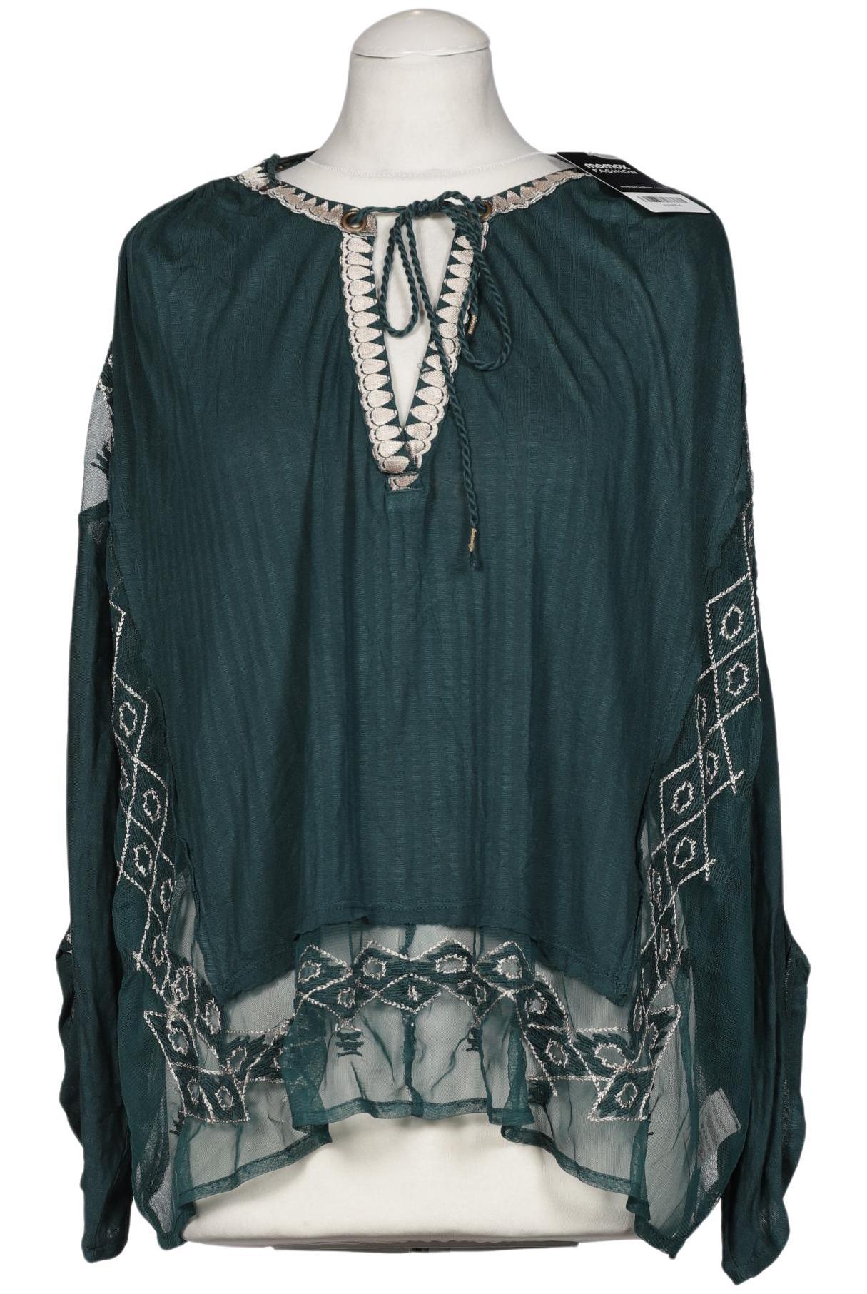 

Free People Damen Langarmshirt, grün, Gr. 36
