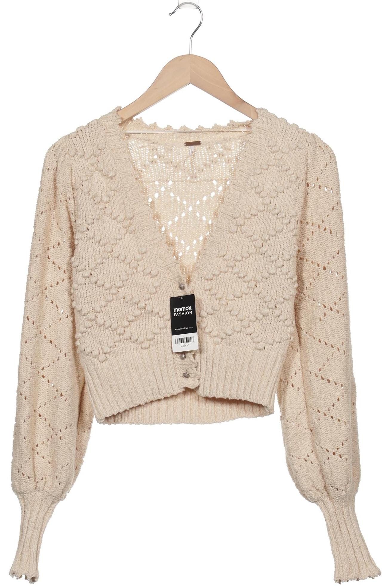 

Free People Damen Strickjacke, beige, Gr. 34