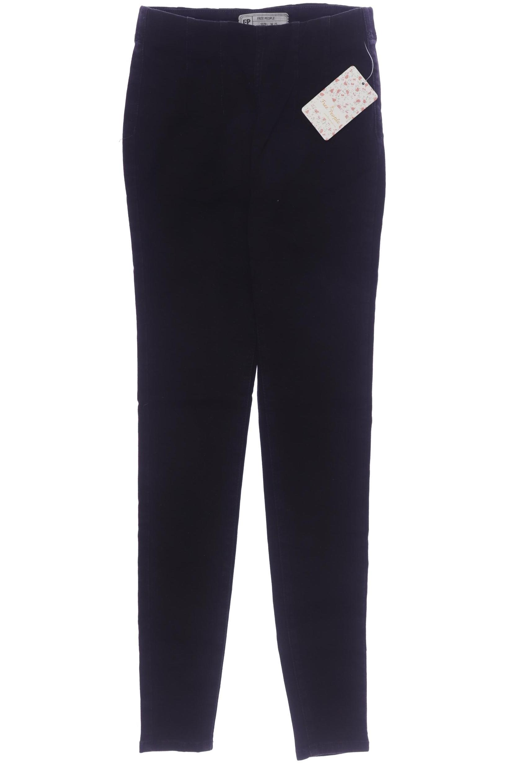 

Free People Damen Jeans, schwarz, Gr. 25