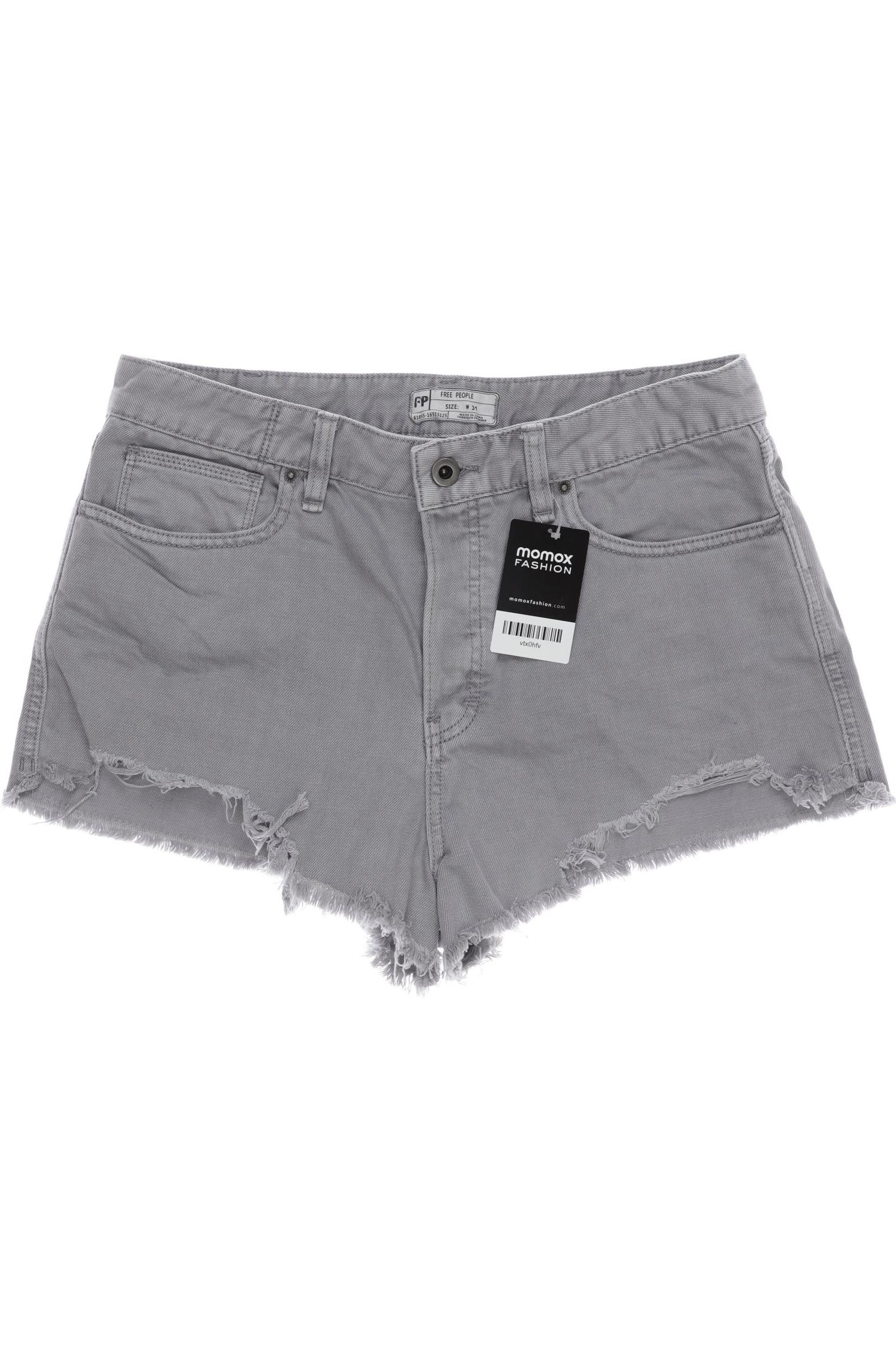 

Free People Damen Shorts, grau, Gr. 31