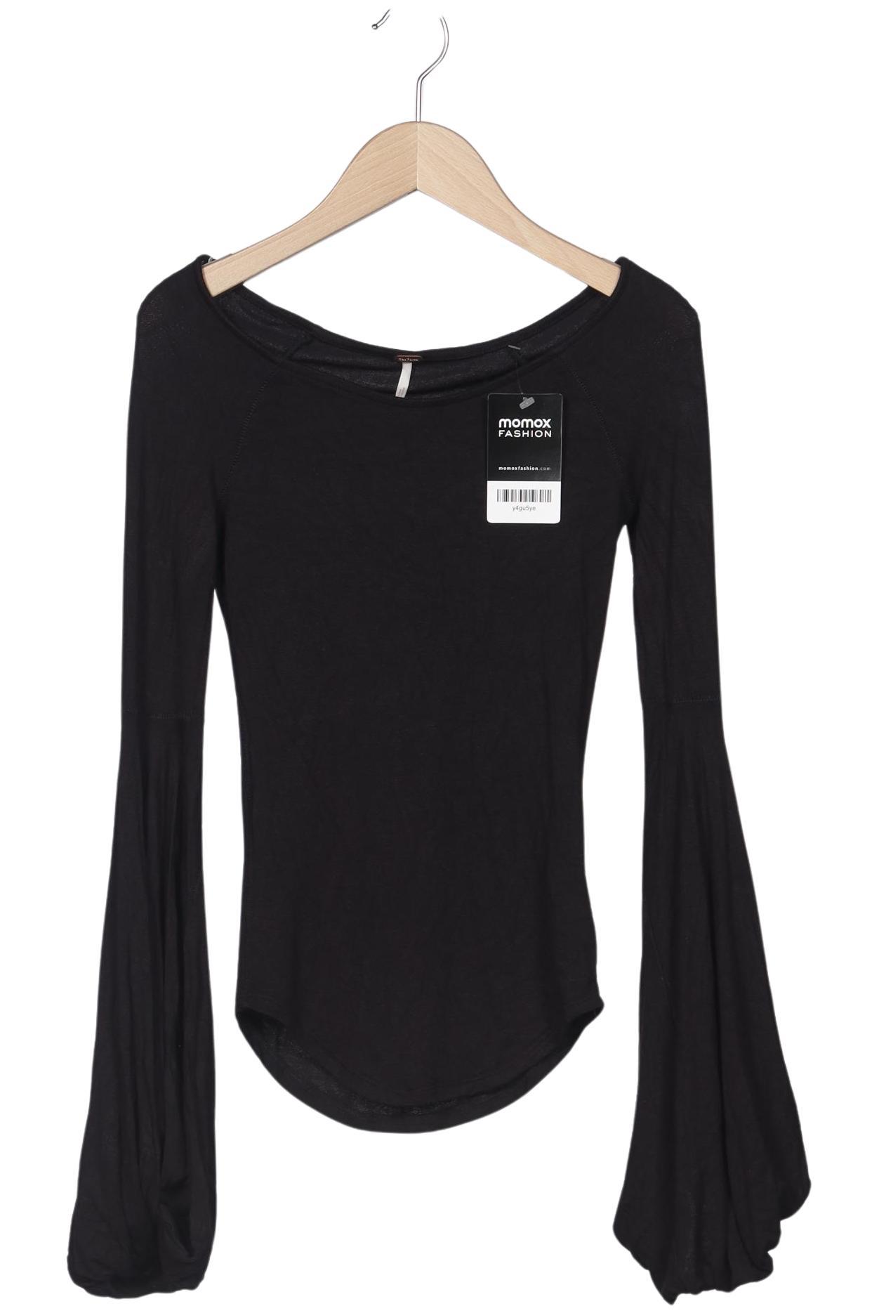 

Free People Damen Langarmshirt, marineblau, Gr. 34