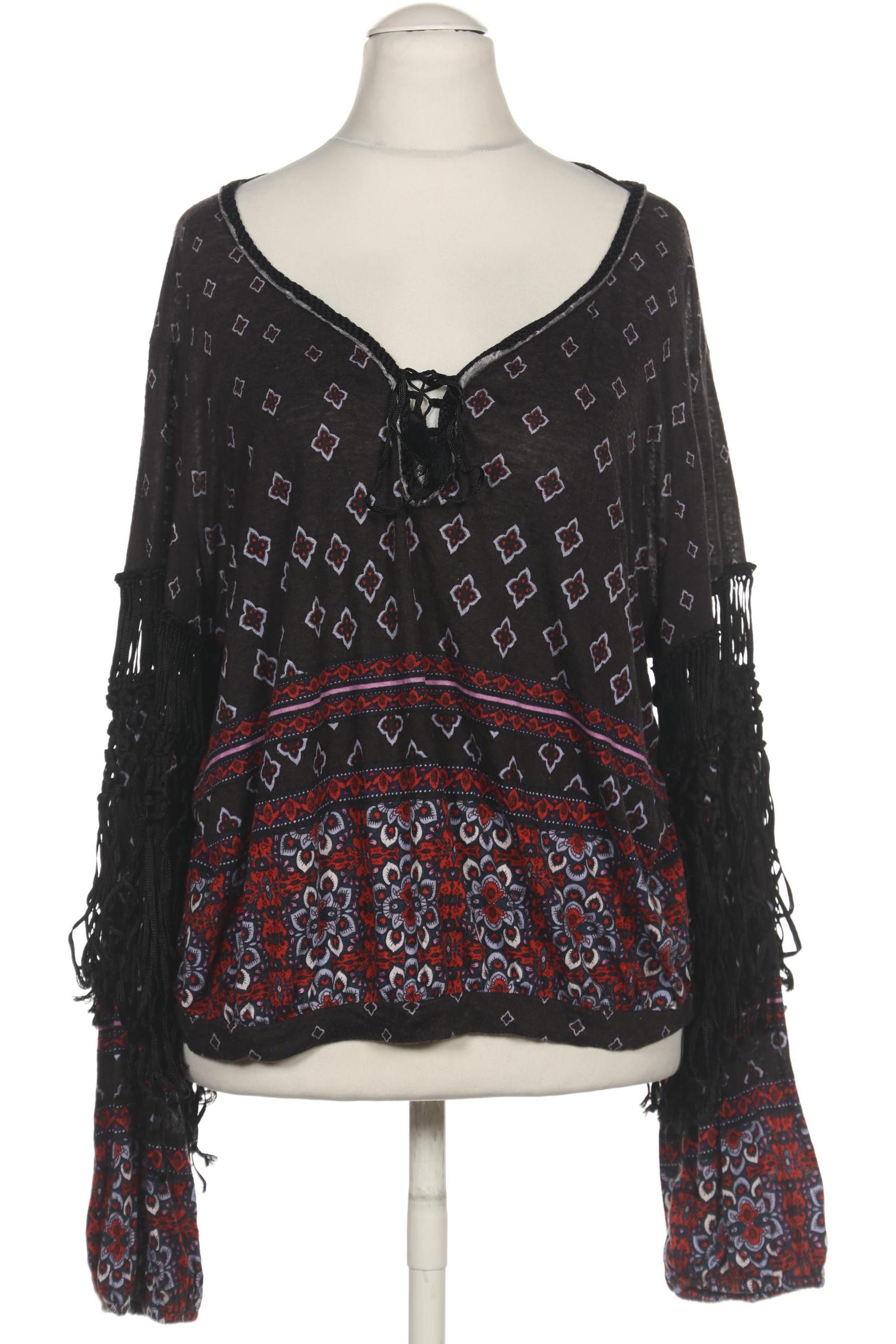 

Free People Damen Langarmshirt, schwarz, Gr. 38