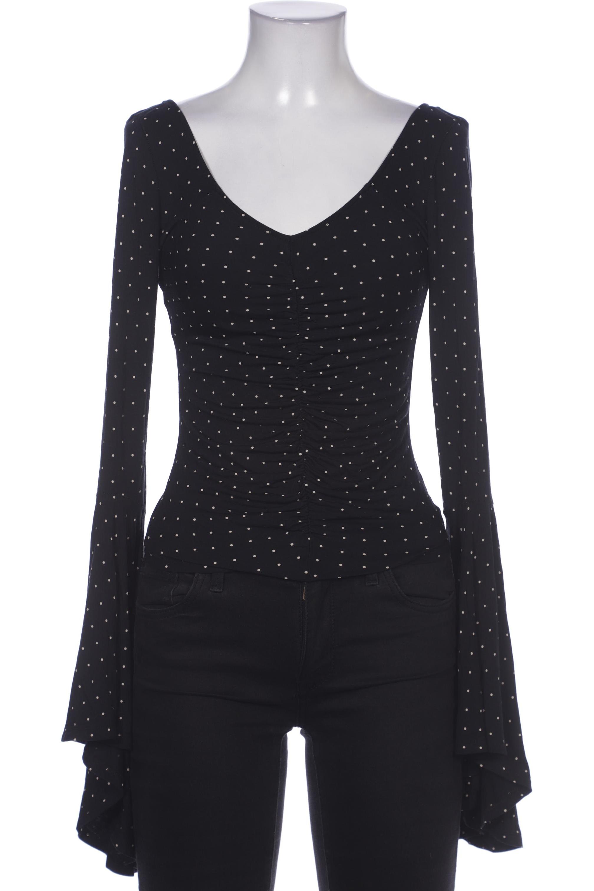 

Free People Damen Langarmshirt, schwarz, Gr. 34