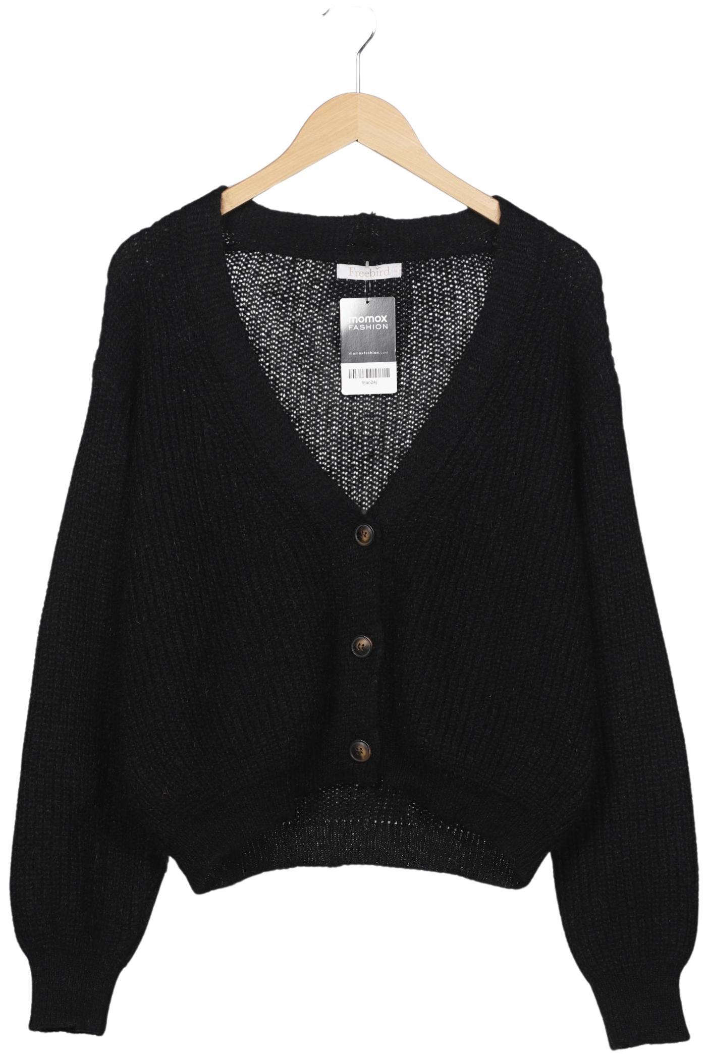 

Freebird Damen Strickjacke, schwarz, Gr. 38
