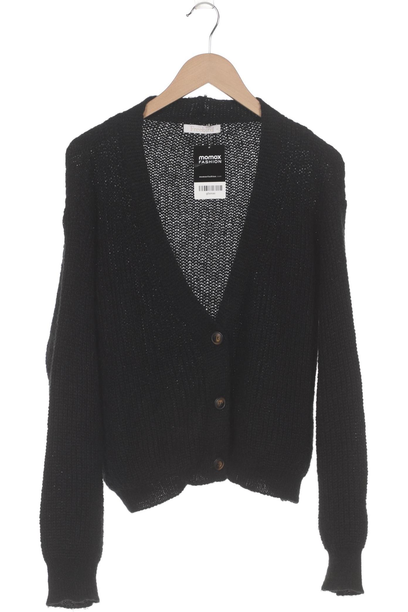 

Freebird Damen Strickjacke, schwarz, Gr. 38