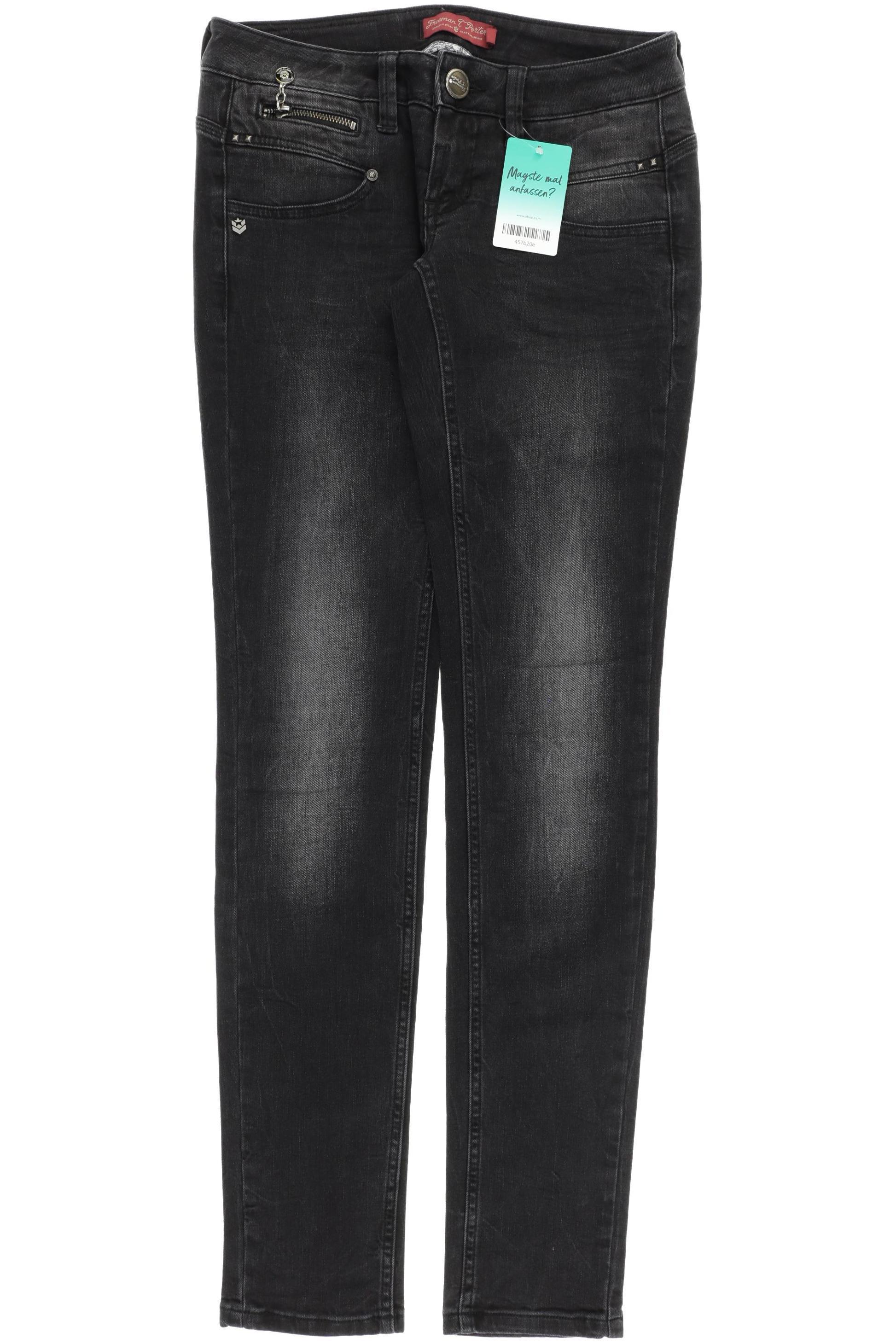 

Freeman T. Porter Damen Jeans, schwarz, Gr.