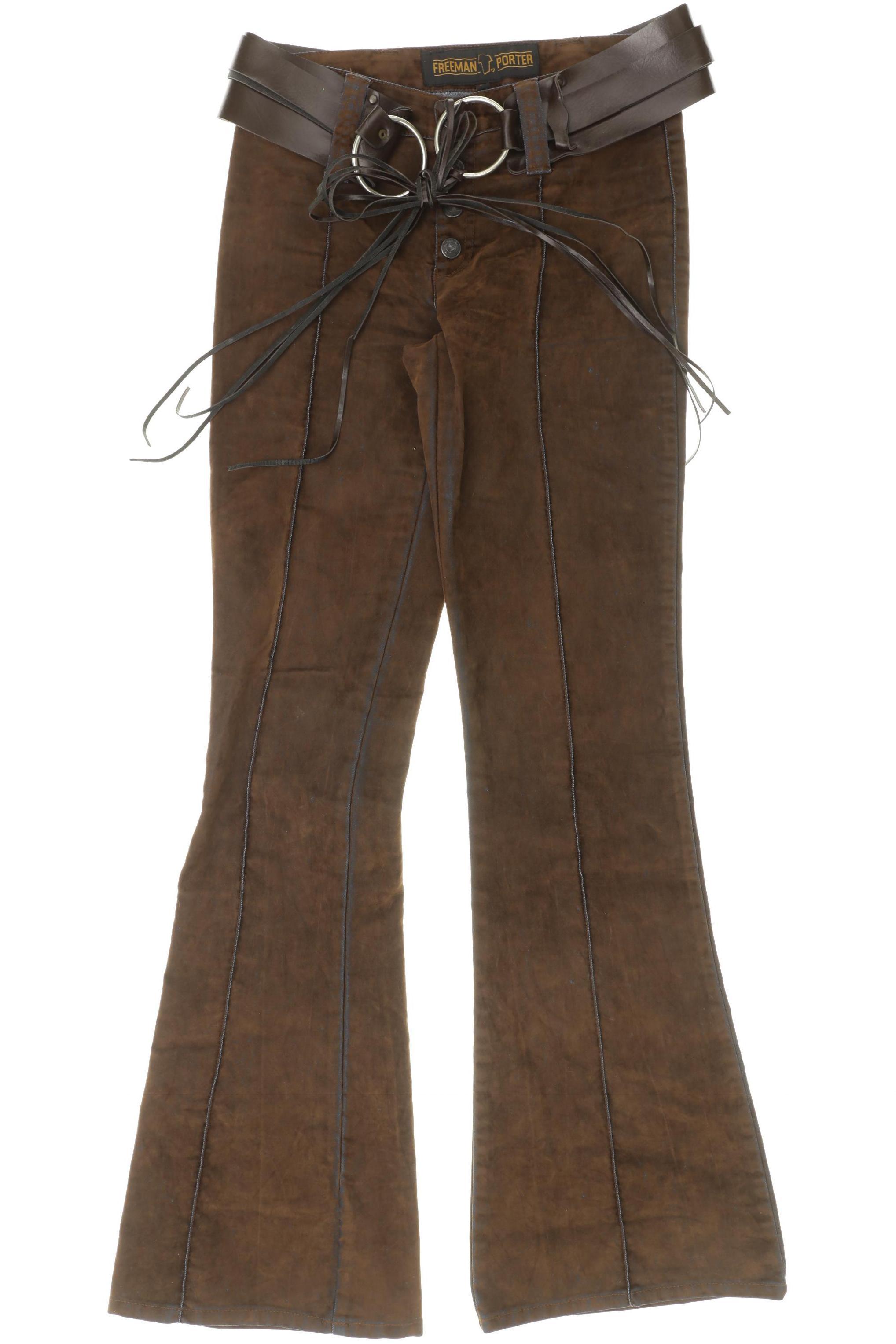 

Freeman T. Porter Damen Stoffhose, braun, Gr. 27