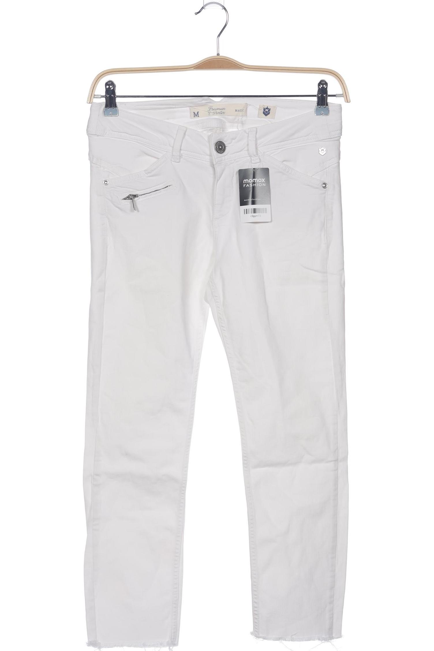 

Freeman T. Porter Damen Jeans, weiß, Gr. 0