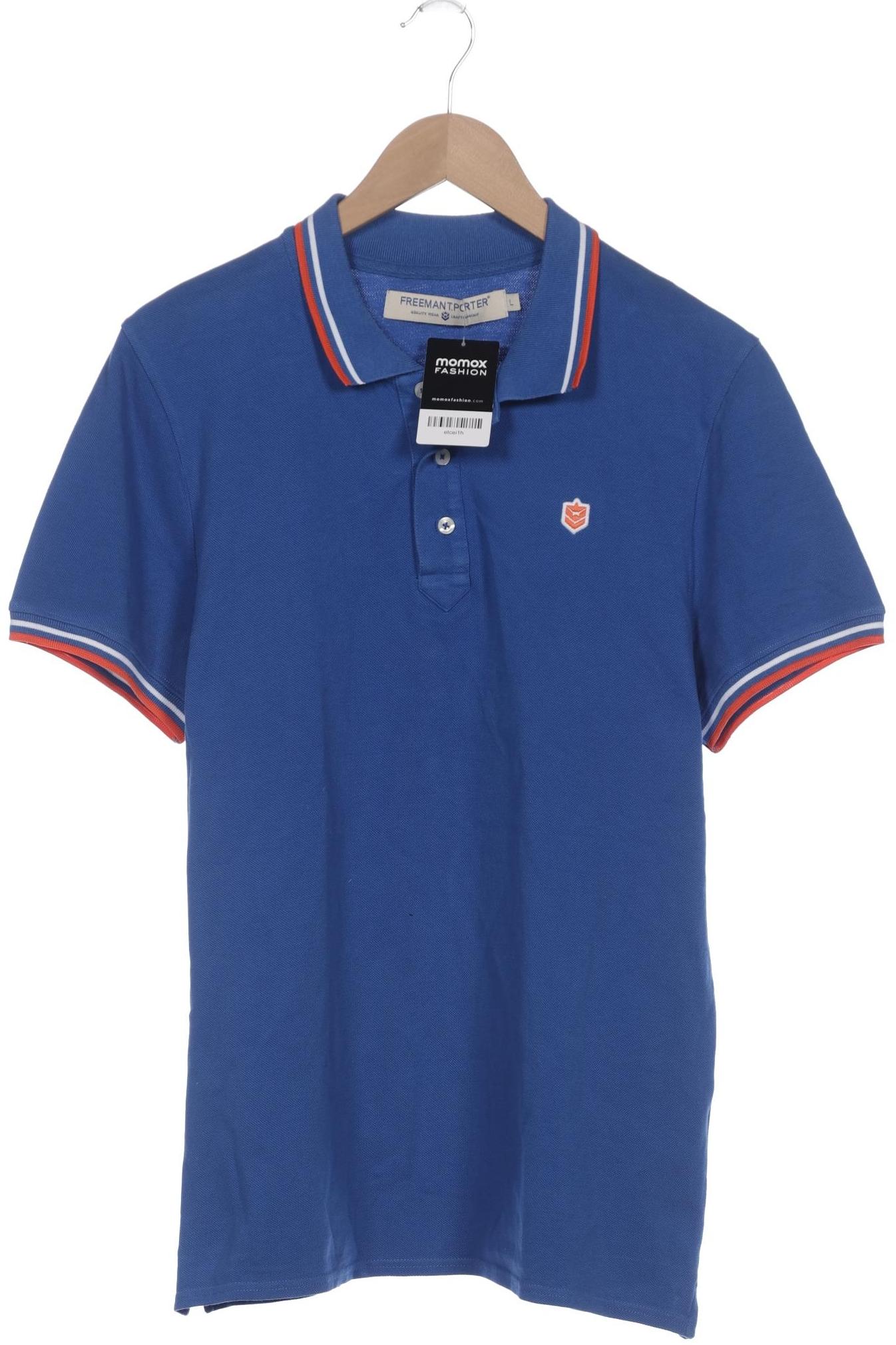 

Freeman T. Porter Herren Poloshirt, blau, Gr. 52