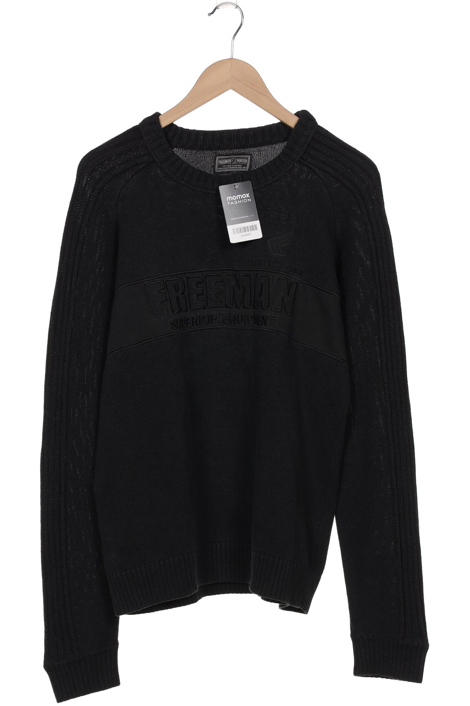 

Freeman T. Porter Herren Pullover, schwarz, Gr. 52