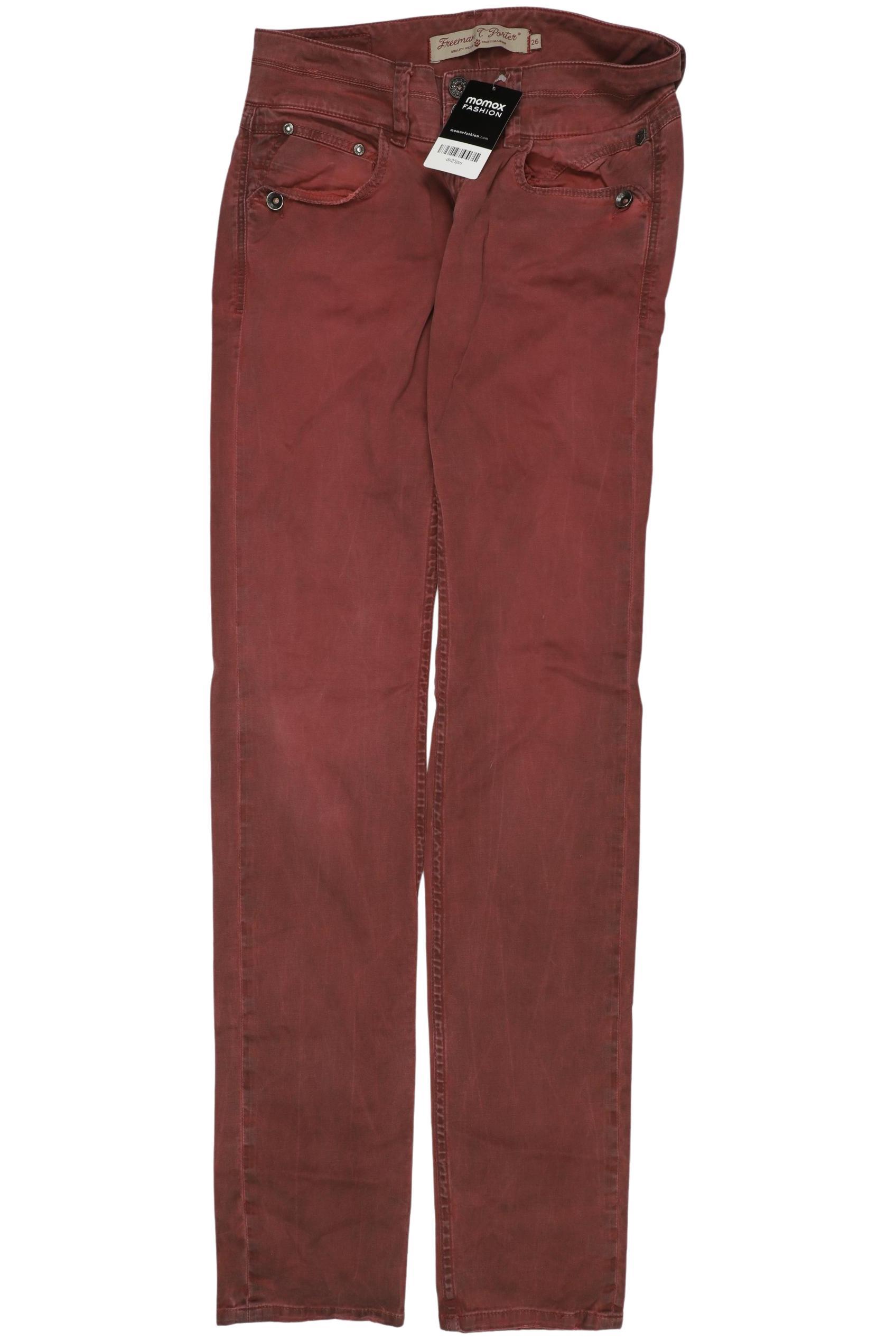 

Freeman T. Porter Damen Jeans, rot, Gr. 26