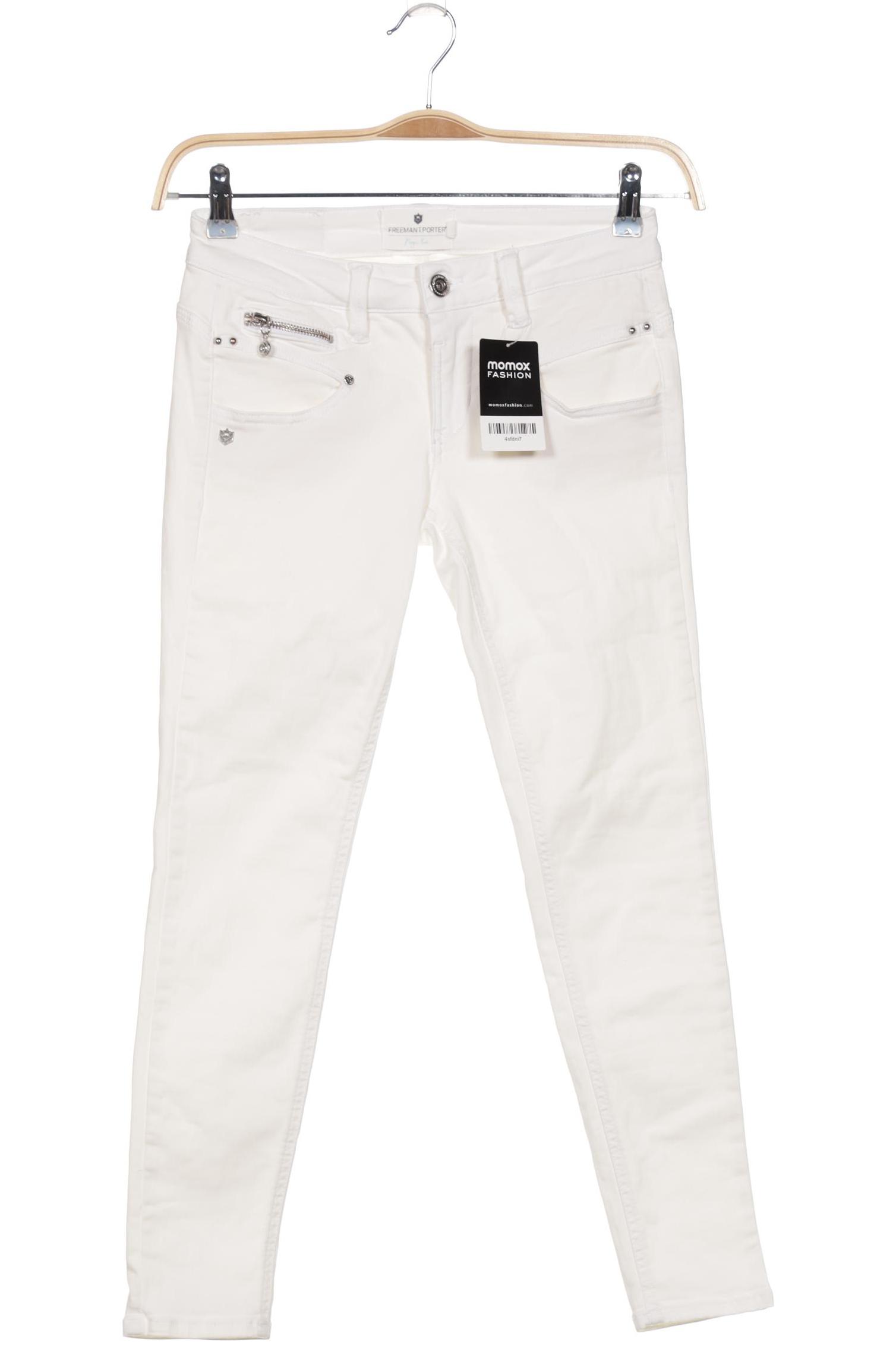 

Freeman T. Porter Damen Jeans, weiß, Gr. 0
