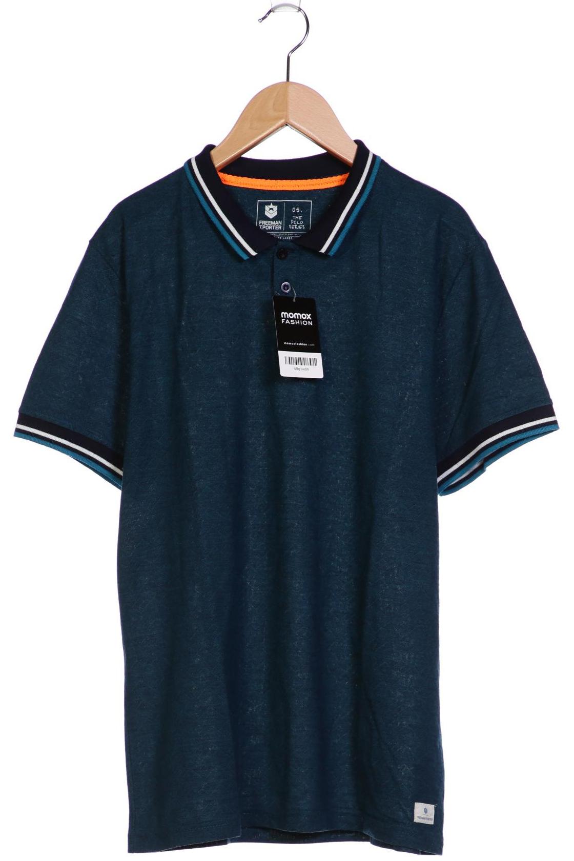 

Freeman T. Porter Herren Poloshirt, türkis, Gr. 52