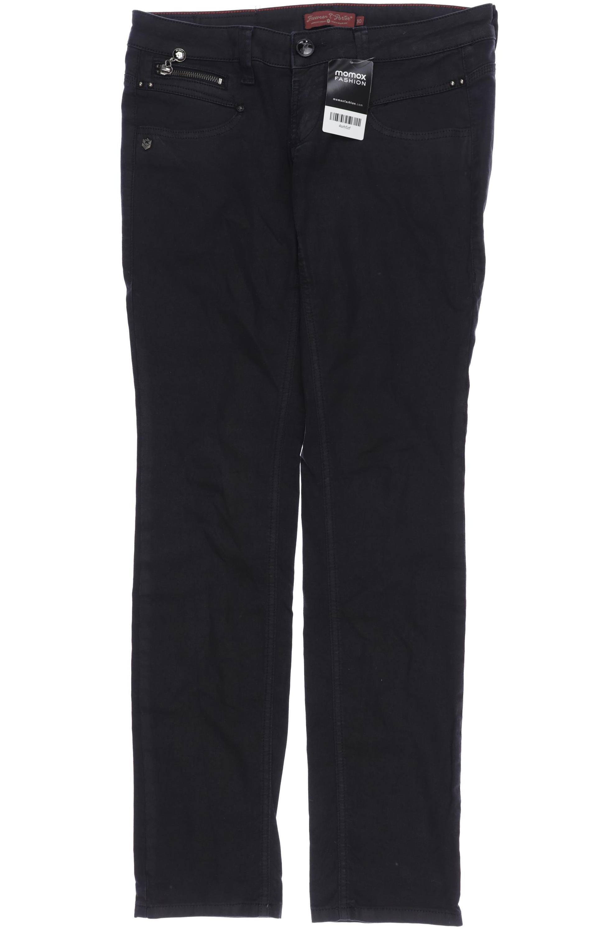 

Freeman T. Porter Damen Jeans, schwarz, Gr. 30