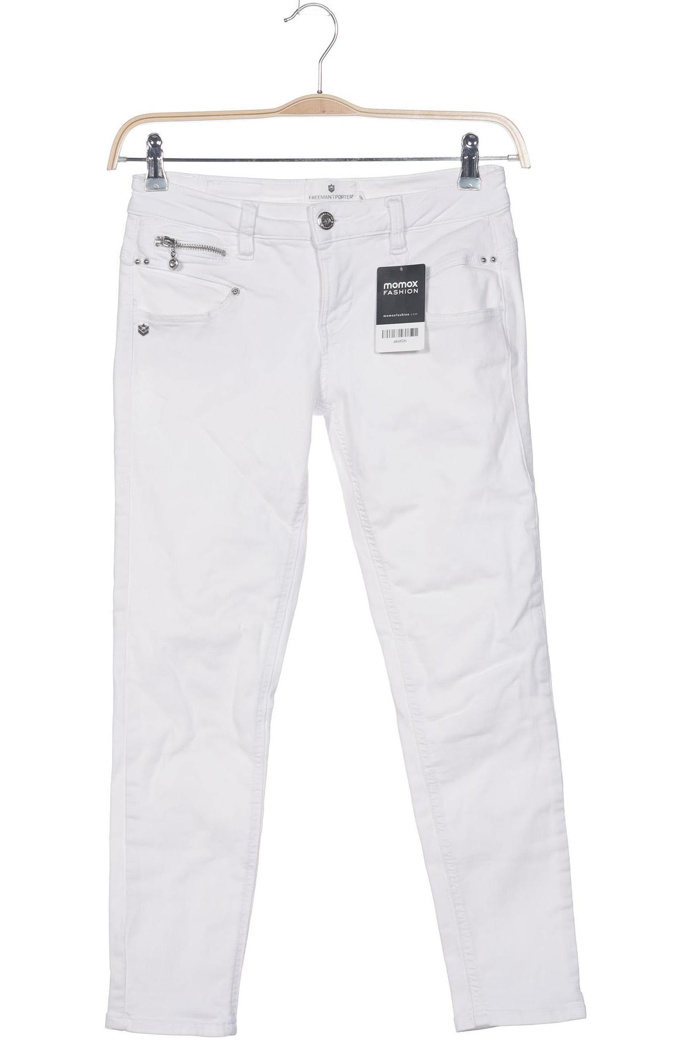 

Freeman T. Porter Damen Jeans, weiß, Gr. 0