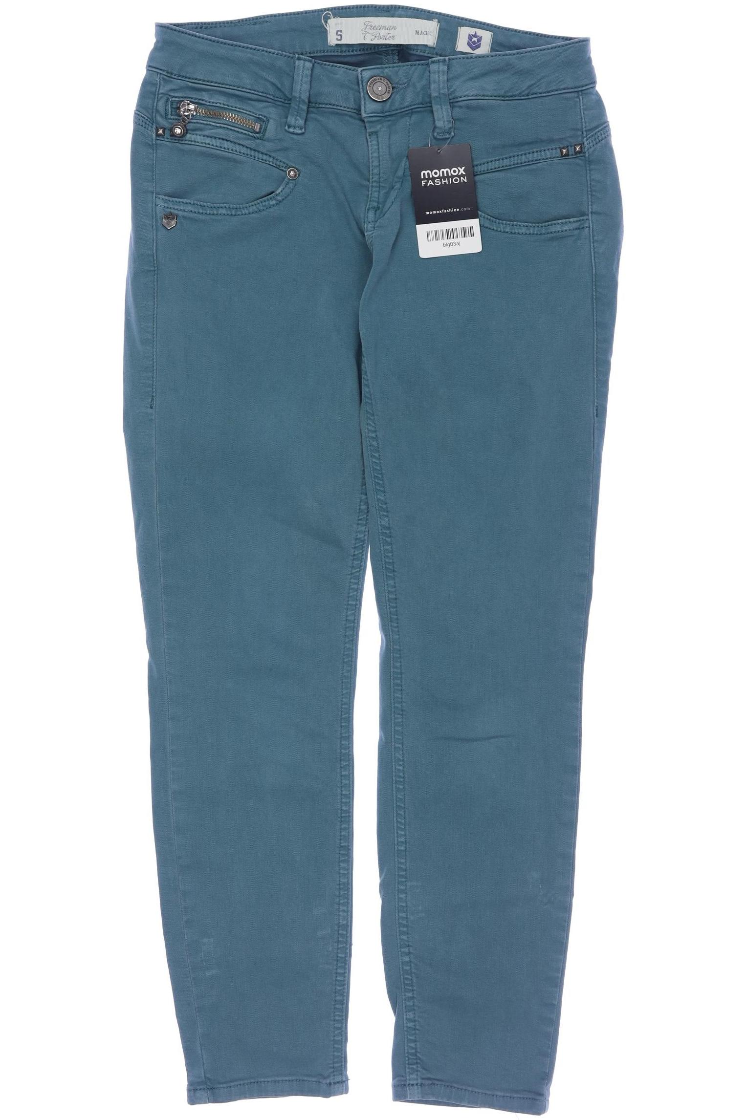 

Freeman T. Porter Damen Stoffhose, türkis, Gr. 0