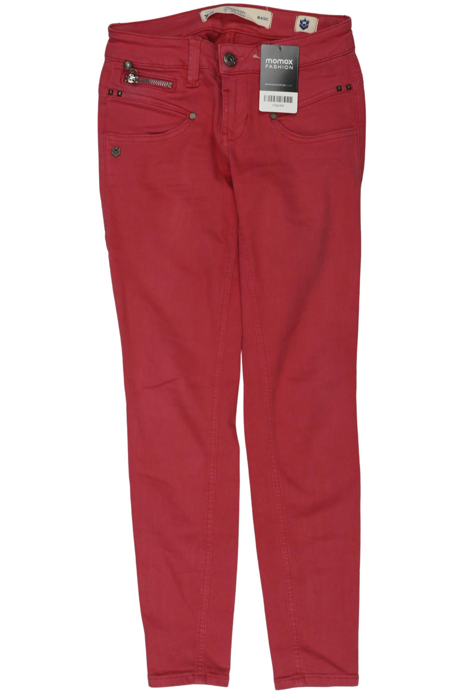 

Freeman T. Porter Damen Jeans, rot, Gr. 0