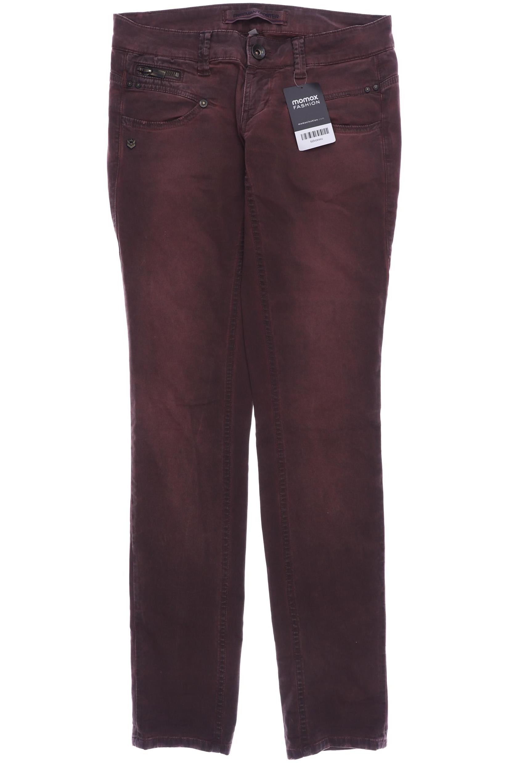 

Freeman T. Porter Damen Jeans, bordeaux