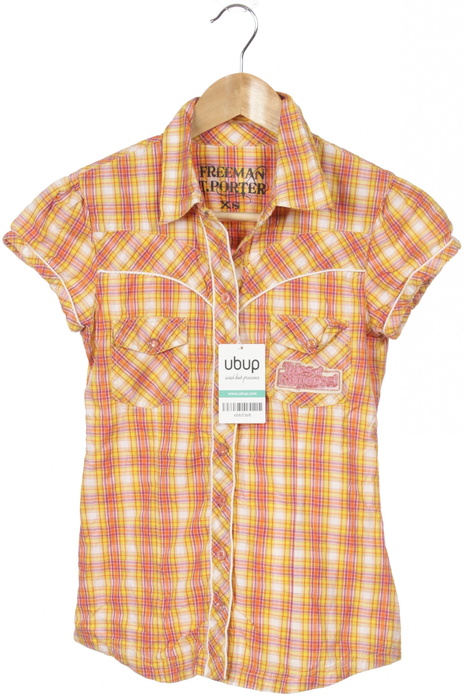 

Freeman T. Porter Damen Bluse, gelb, Gr. 34