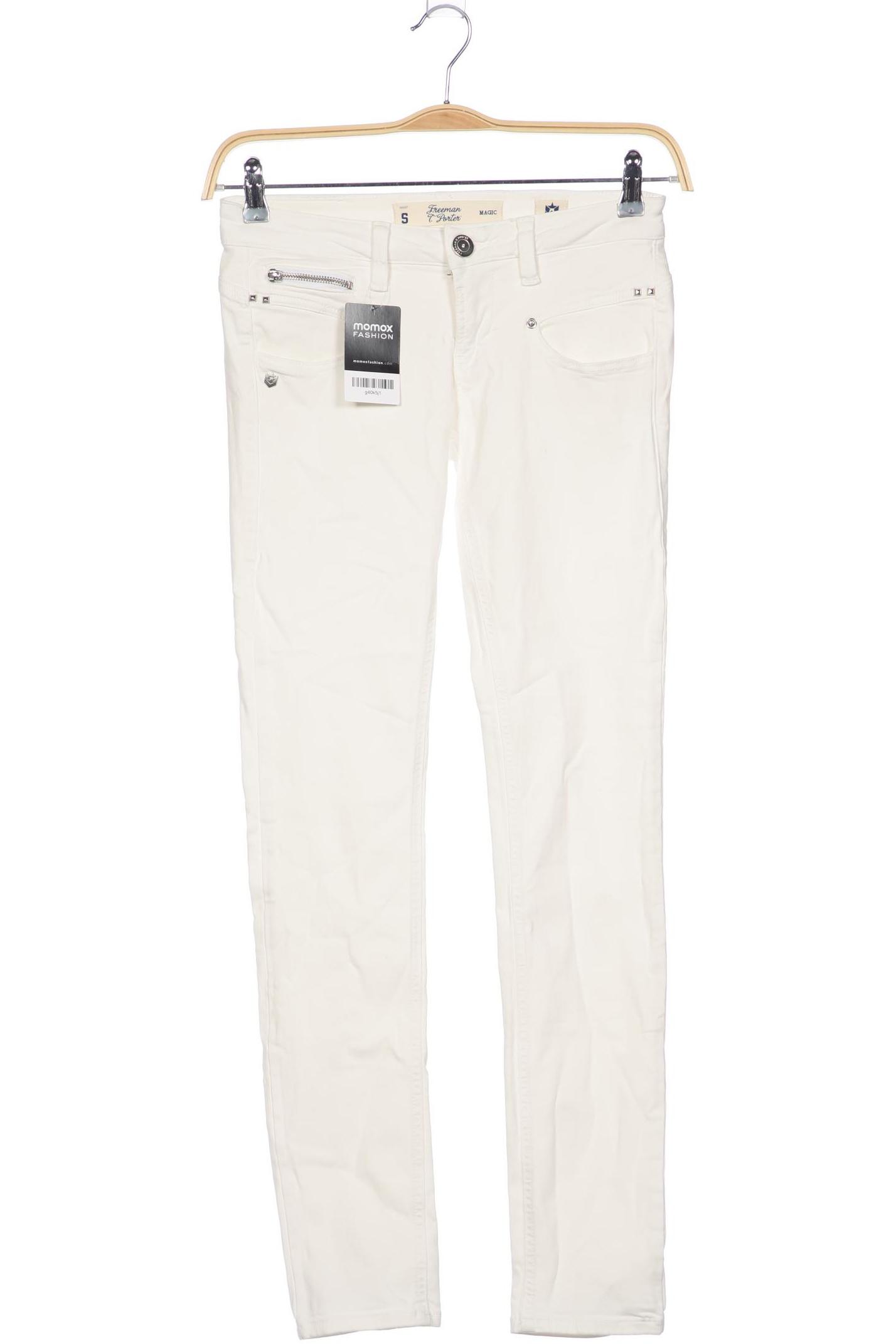 

Freeman T. Porter Damen Jeans, weiß, Gr. 0