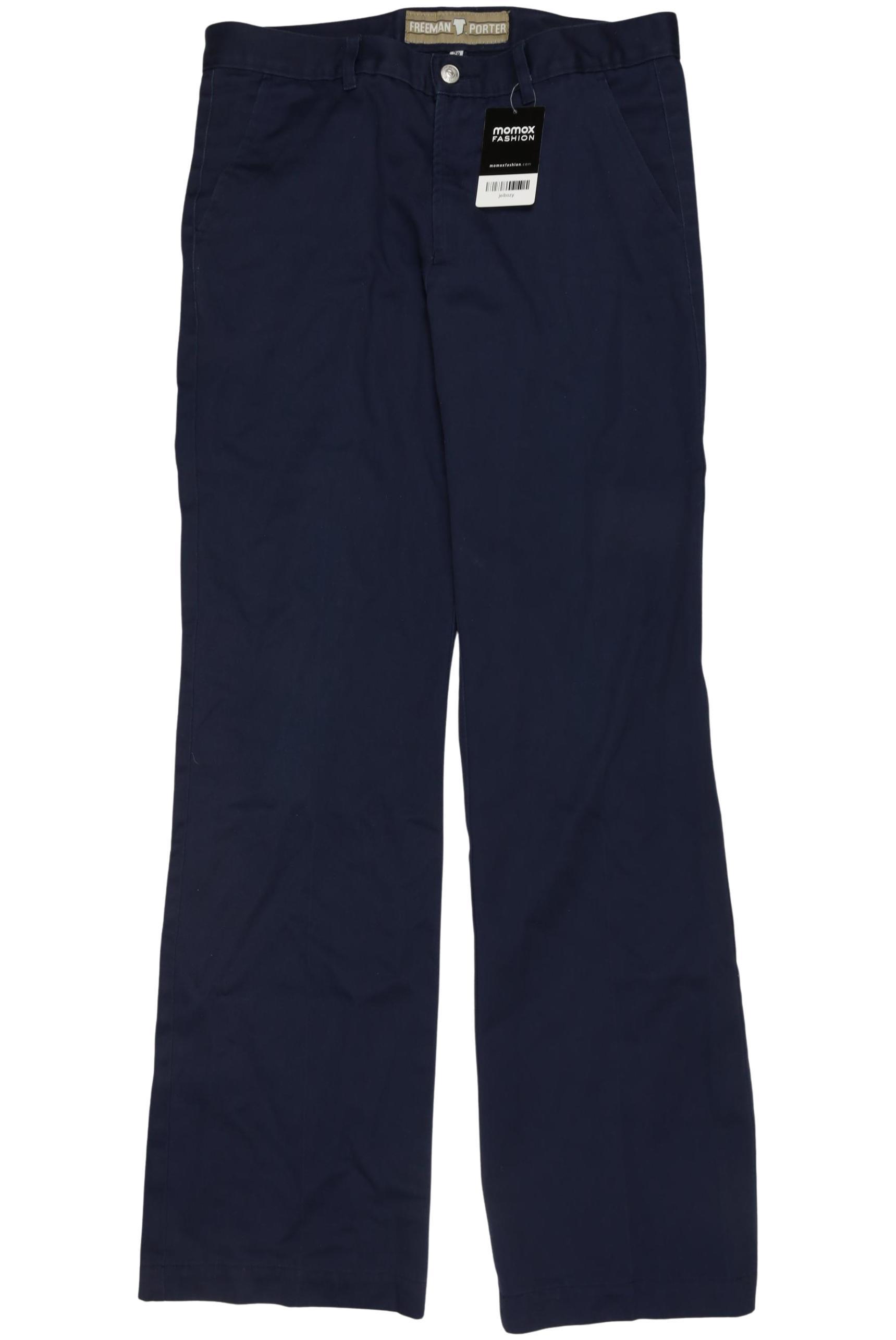 Thumbnail - Freeman T. Porter Herren Stoffhose, marineblau, Gr. 29